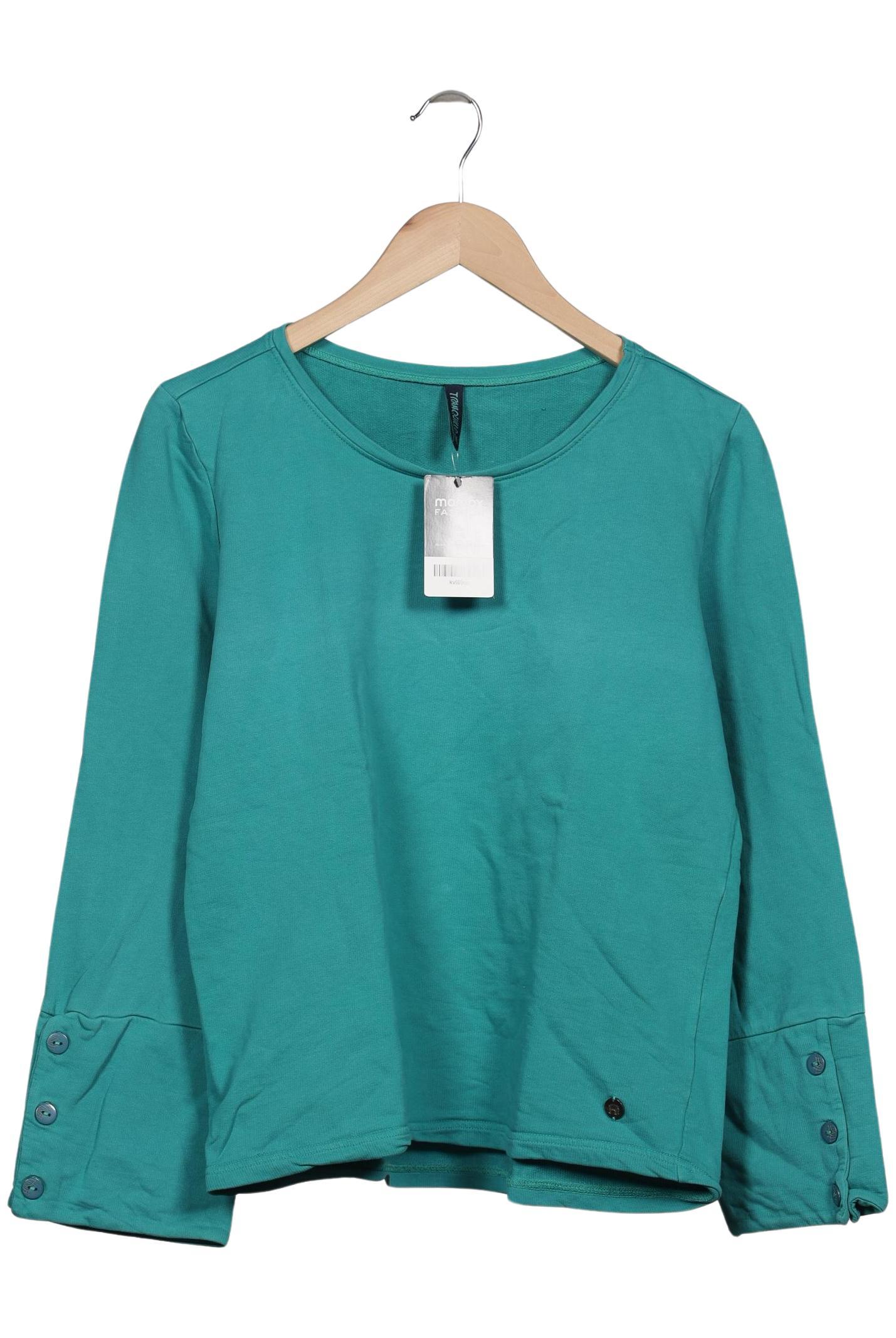 

Tranquillo Damen Sweatshirt, türkis, Gr. 38