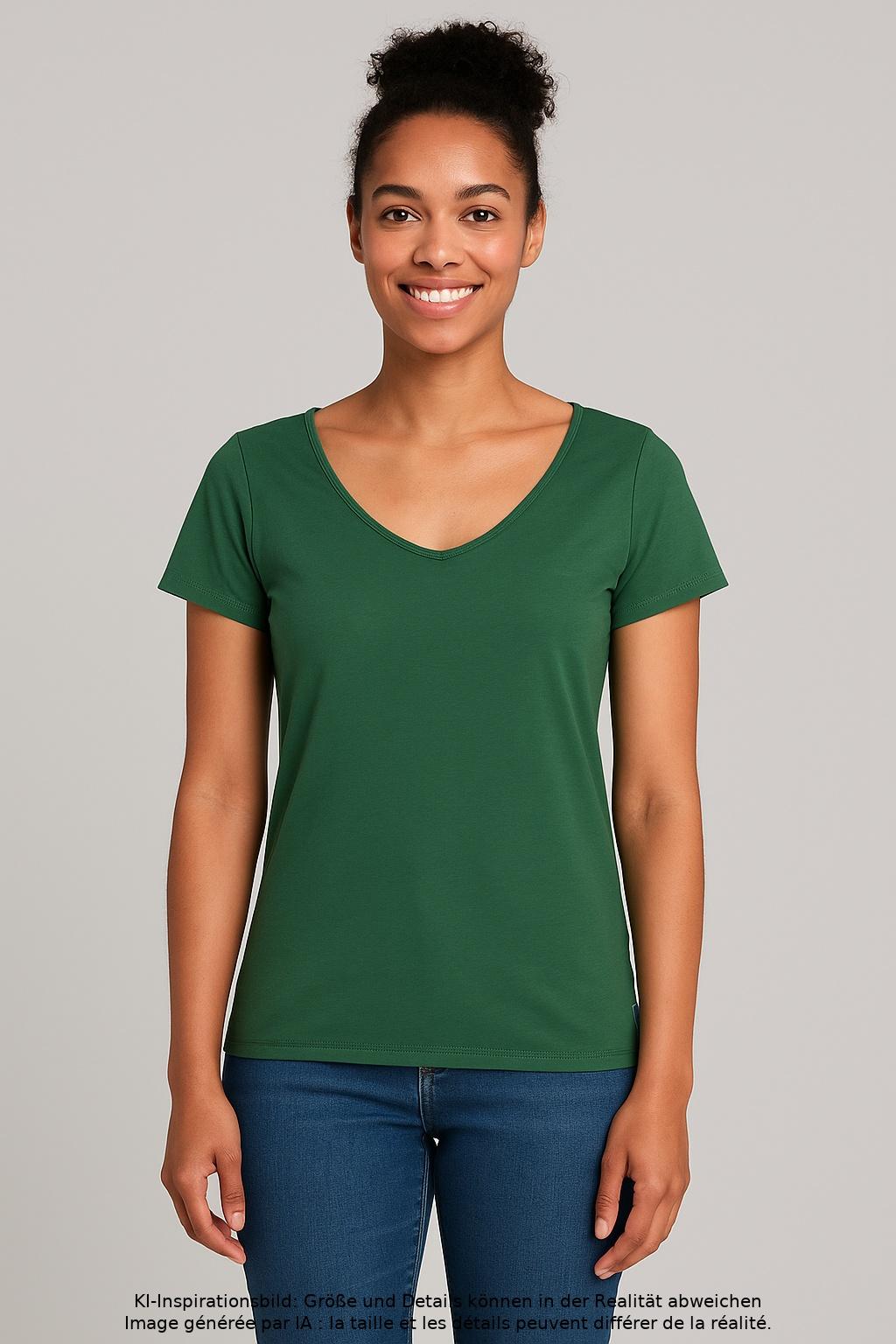 

Tranquillo Damen T-Shirt, grün, Gr. 34