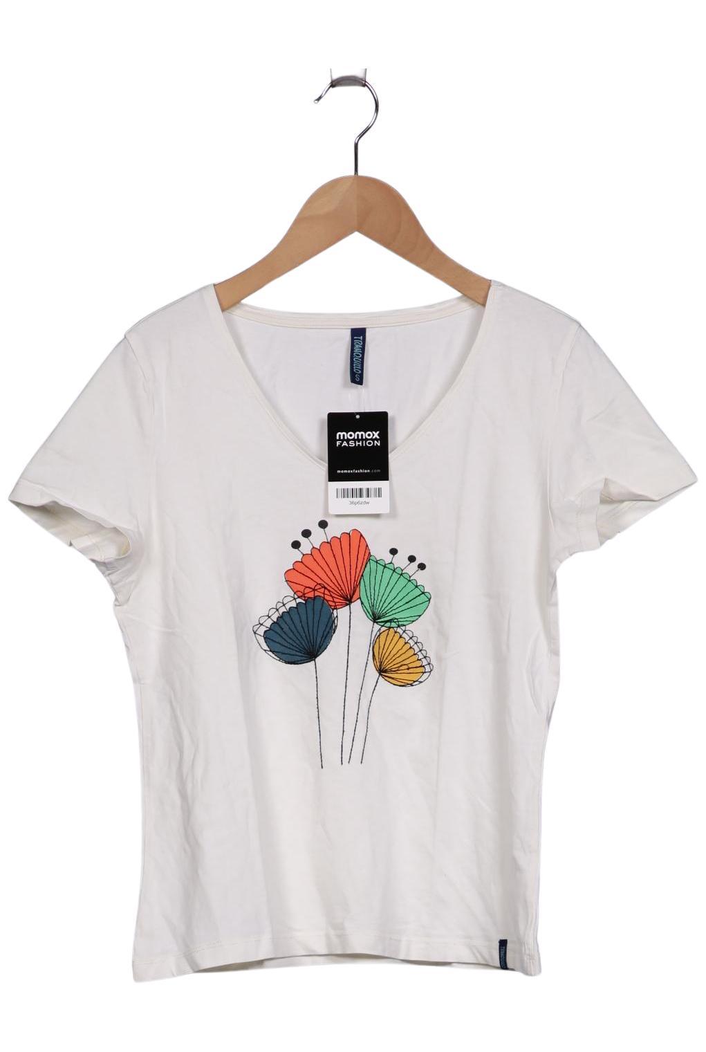 

Tranquillo Damen T-Shirt, cremeweiß, Gr. 36