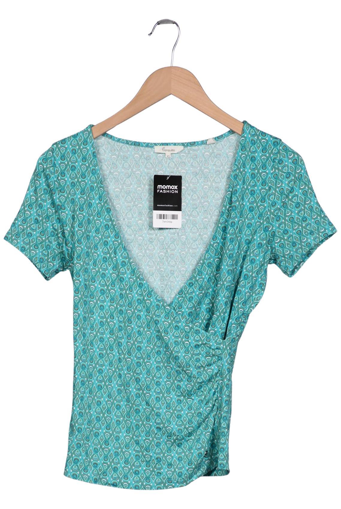 

Tranquillo Damen T-Shirt, türkis, Gr. 34