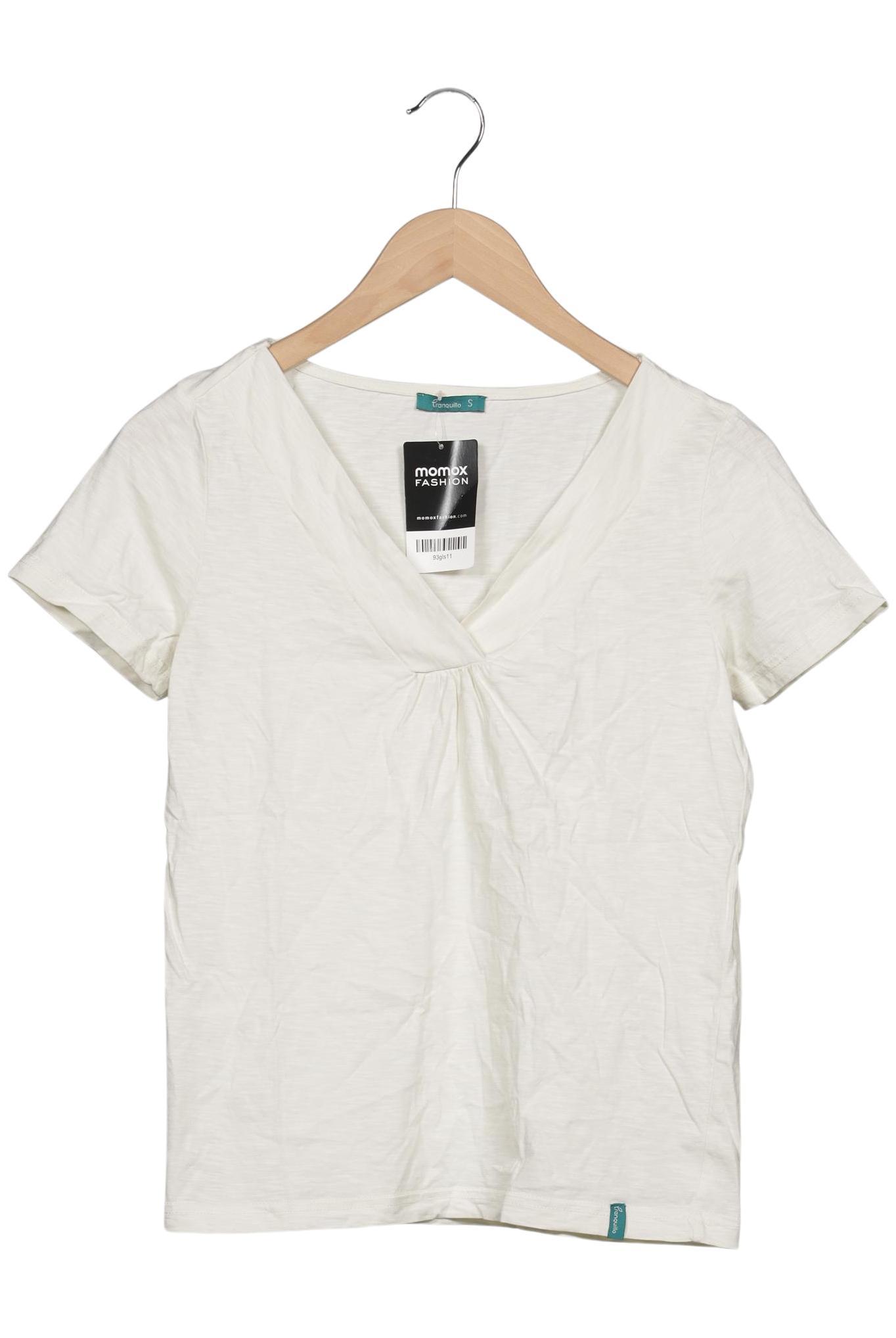 

Tranquillo Damen T-Shirt, cremeweiß, Gr. 36