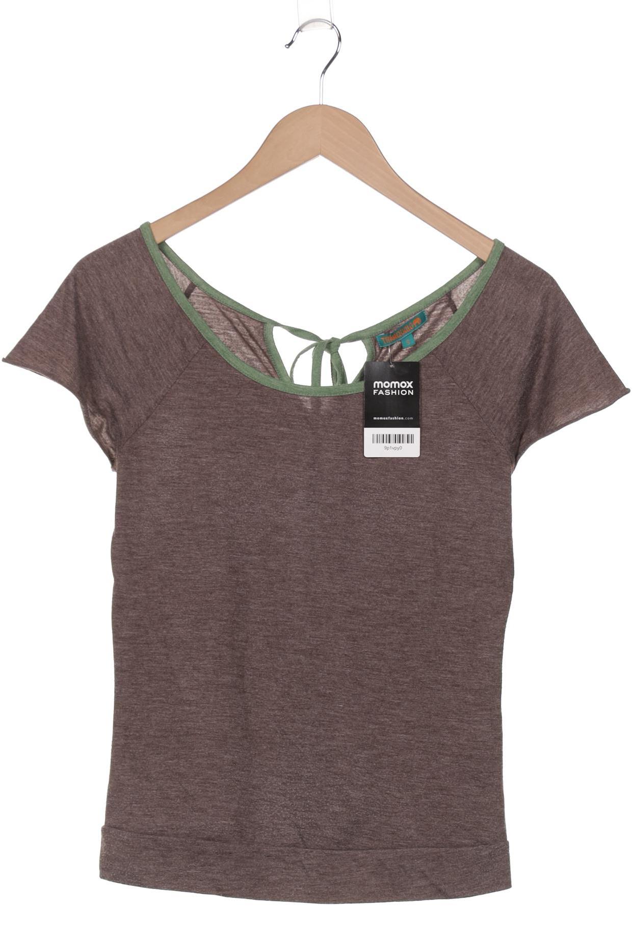 

Tranquillo Damen T-Shirt, braun, Gr. 34