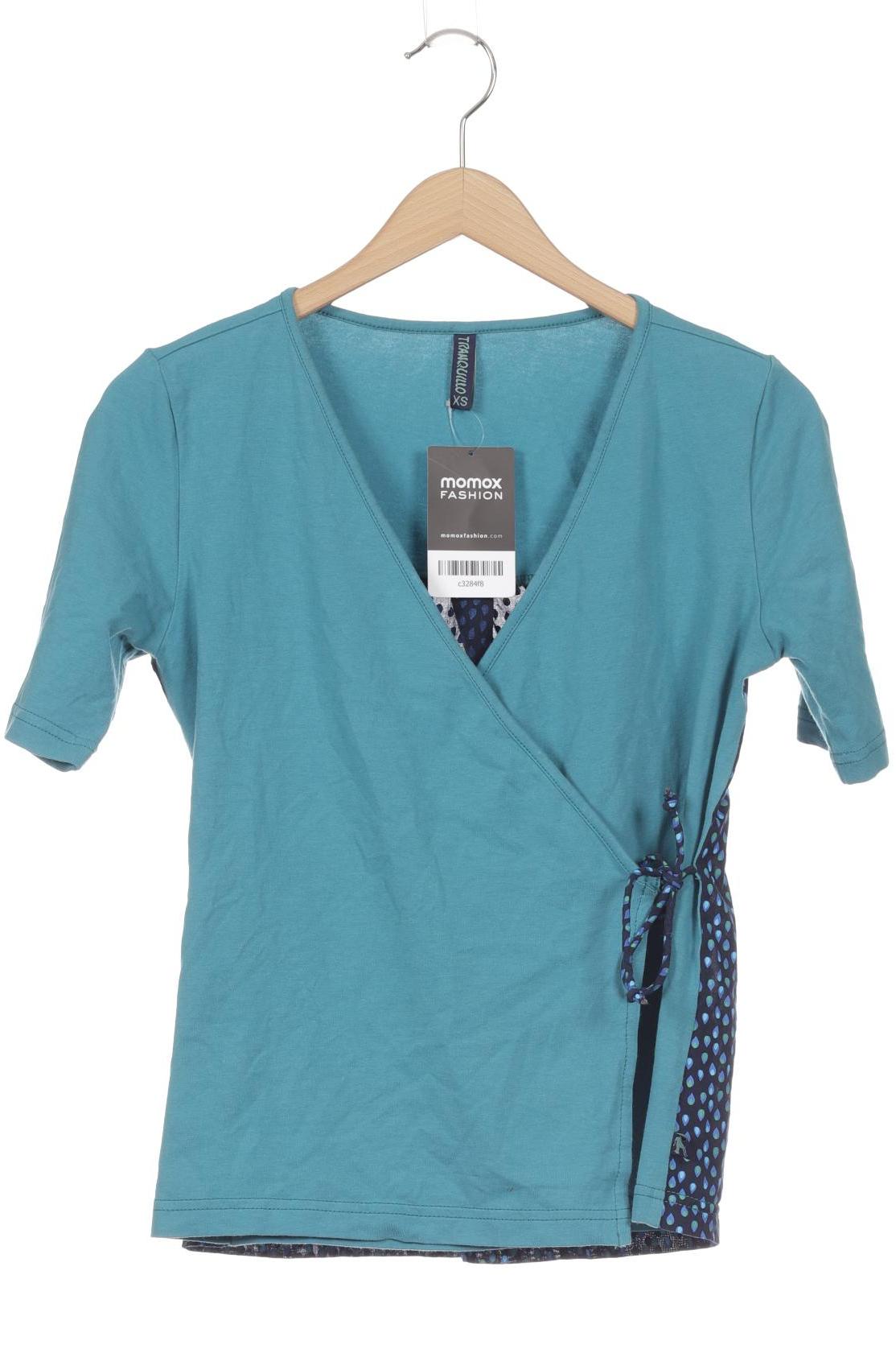 

Tranquillo Damen T-Shirt, blau, Gr. 34