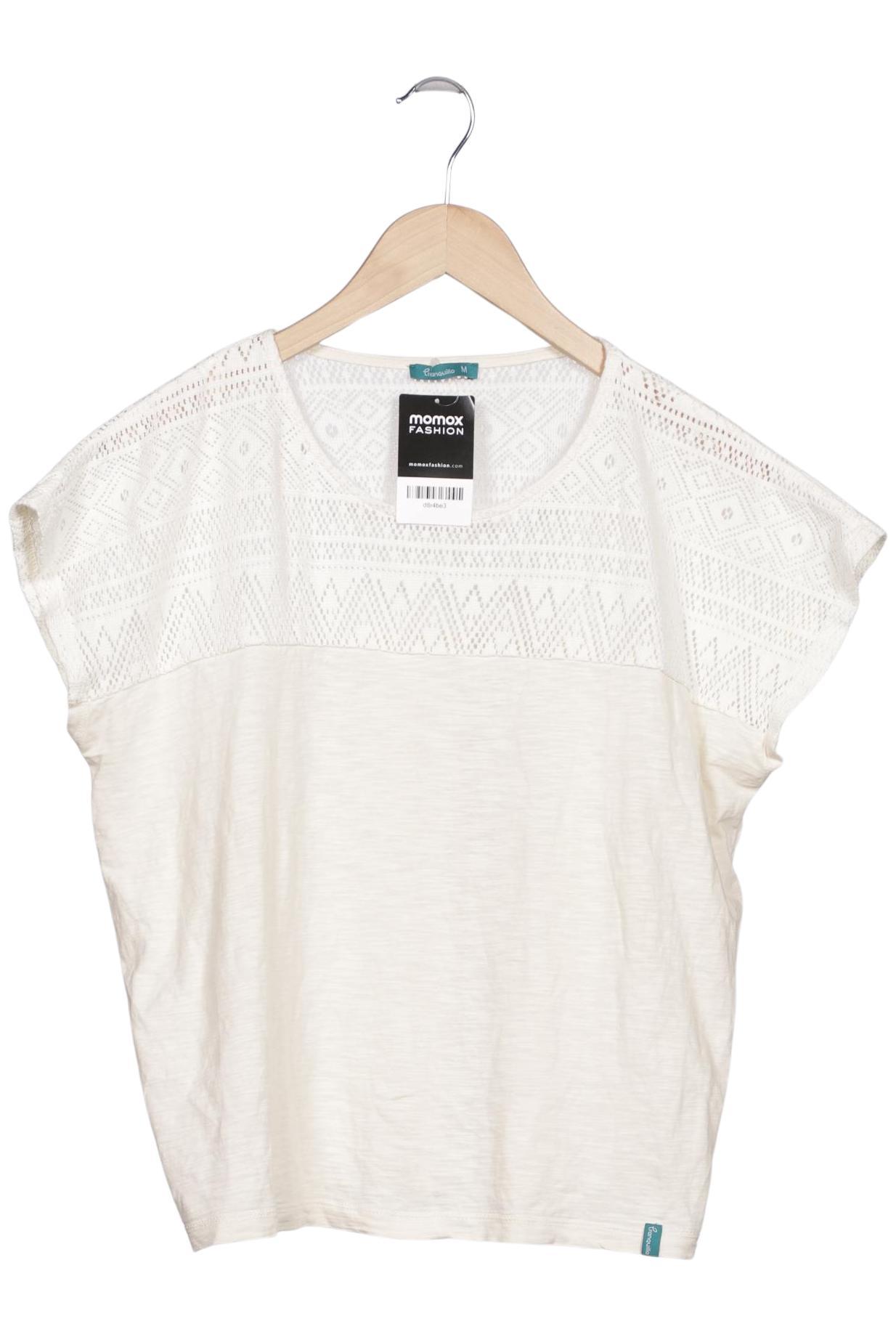 

Tranquillo Damen T-Shirt, cremeweiß, Gr. 38
