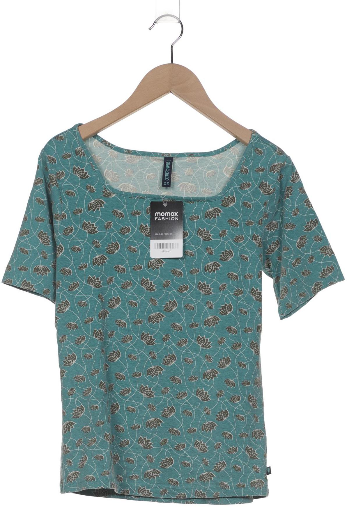 

Tranquillo Damen T-Shirt, türkis, Gr. 34