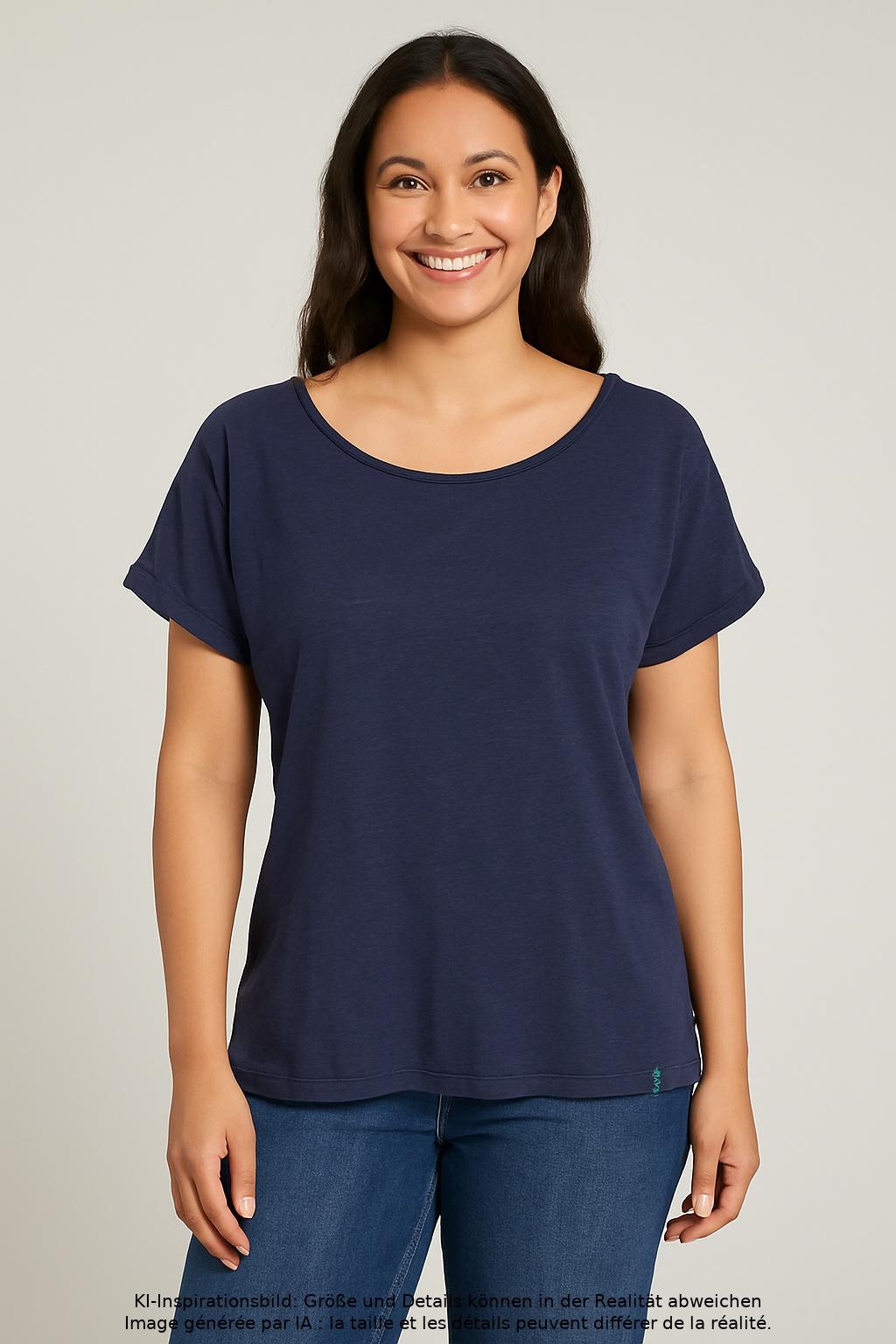 

Tranquillo Damen T-Shirt, marineblau, Gr. 44