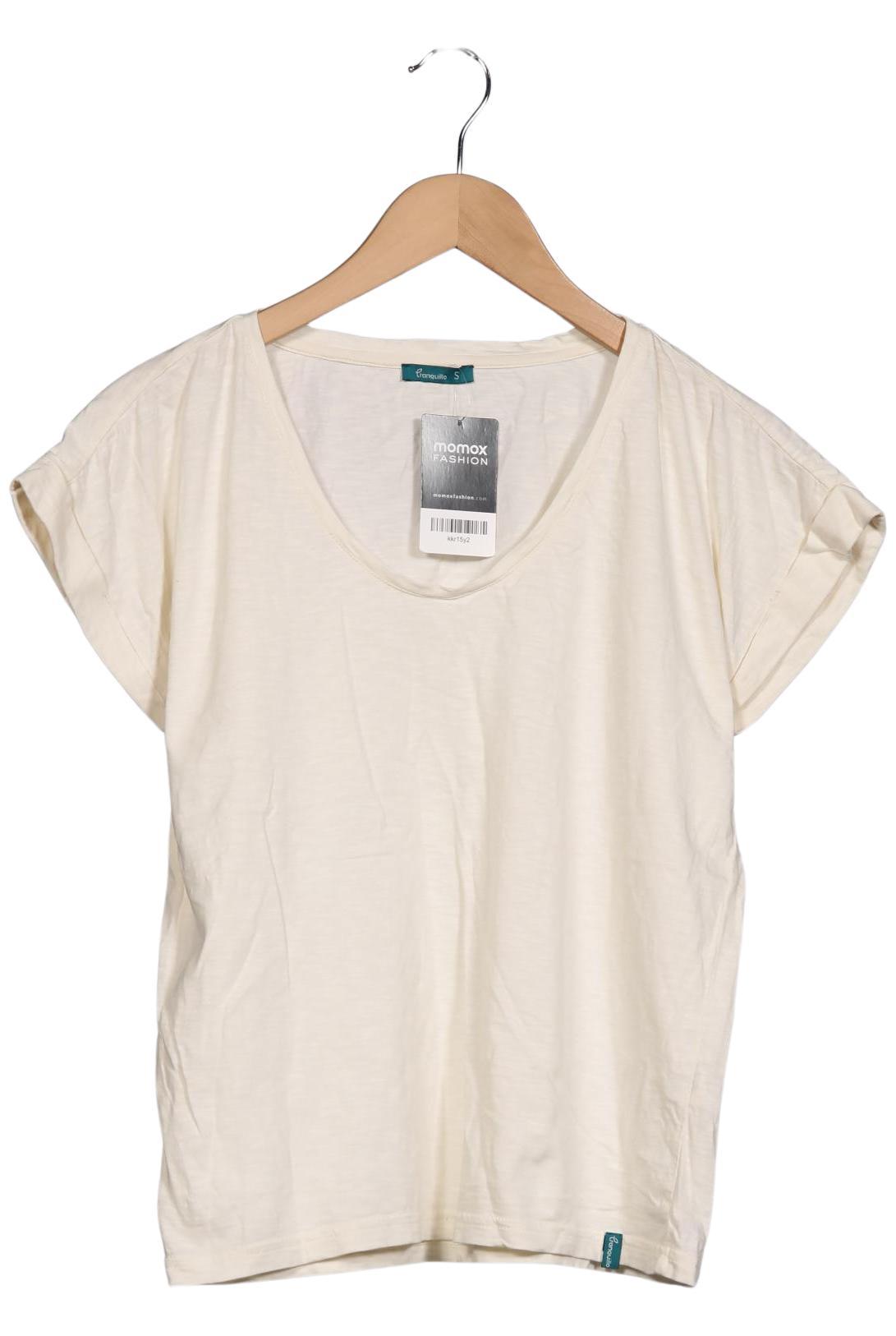 

Tranquillo Damen T-Shirt, cremeweiß, Gr. 36