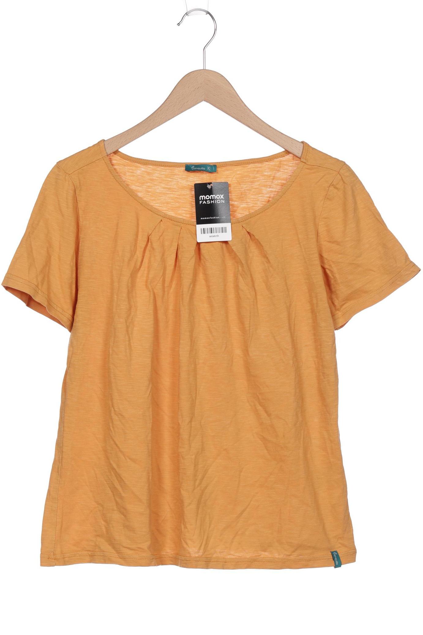 

TRANQUILLO Damen T-Shirt, gelb