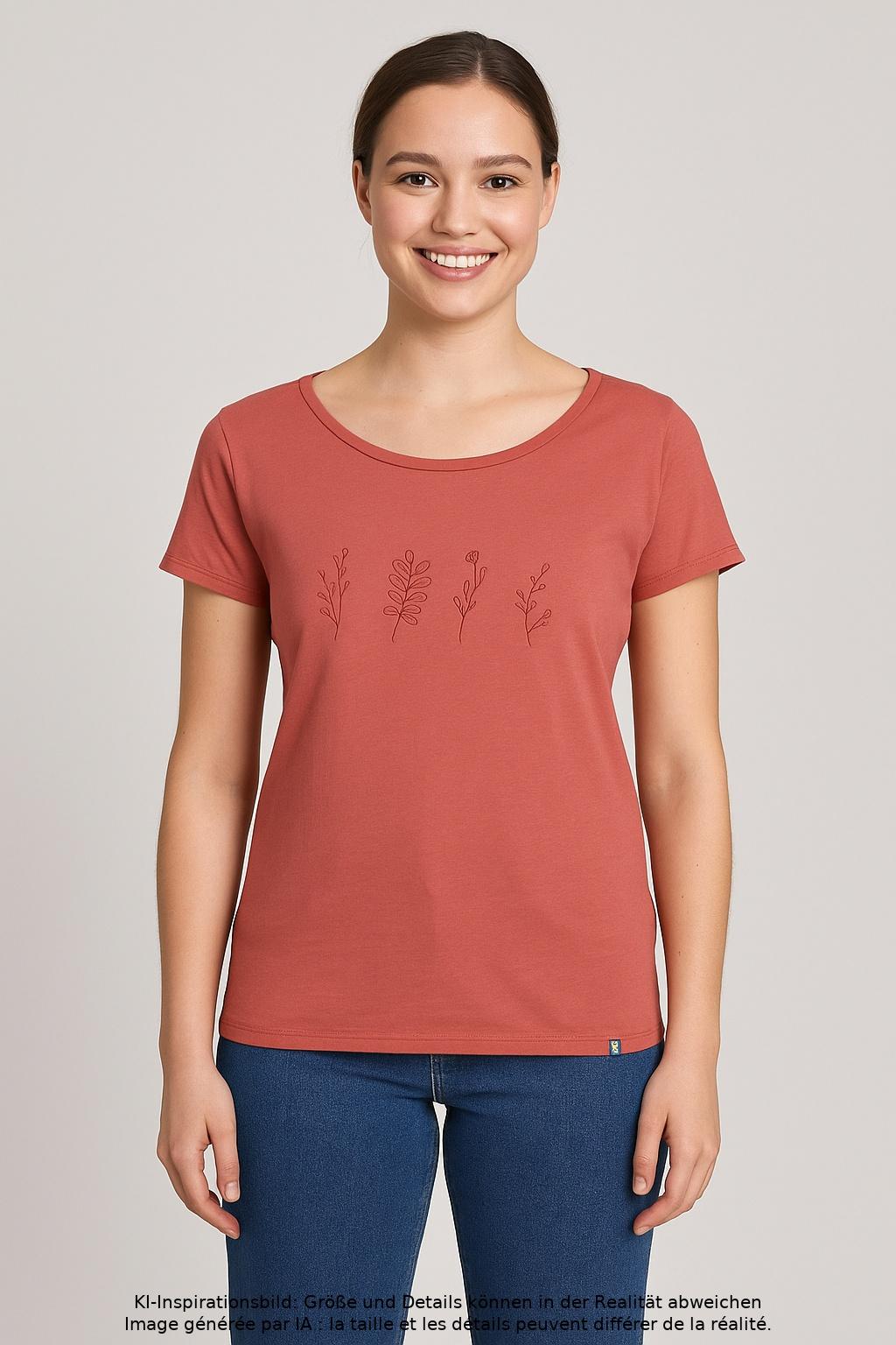 

Tranquillo Damen T-Shirt, rot, Gr. 34