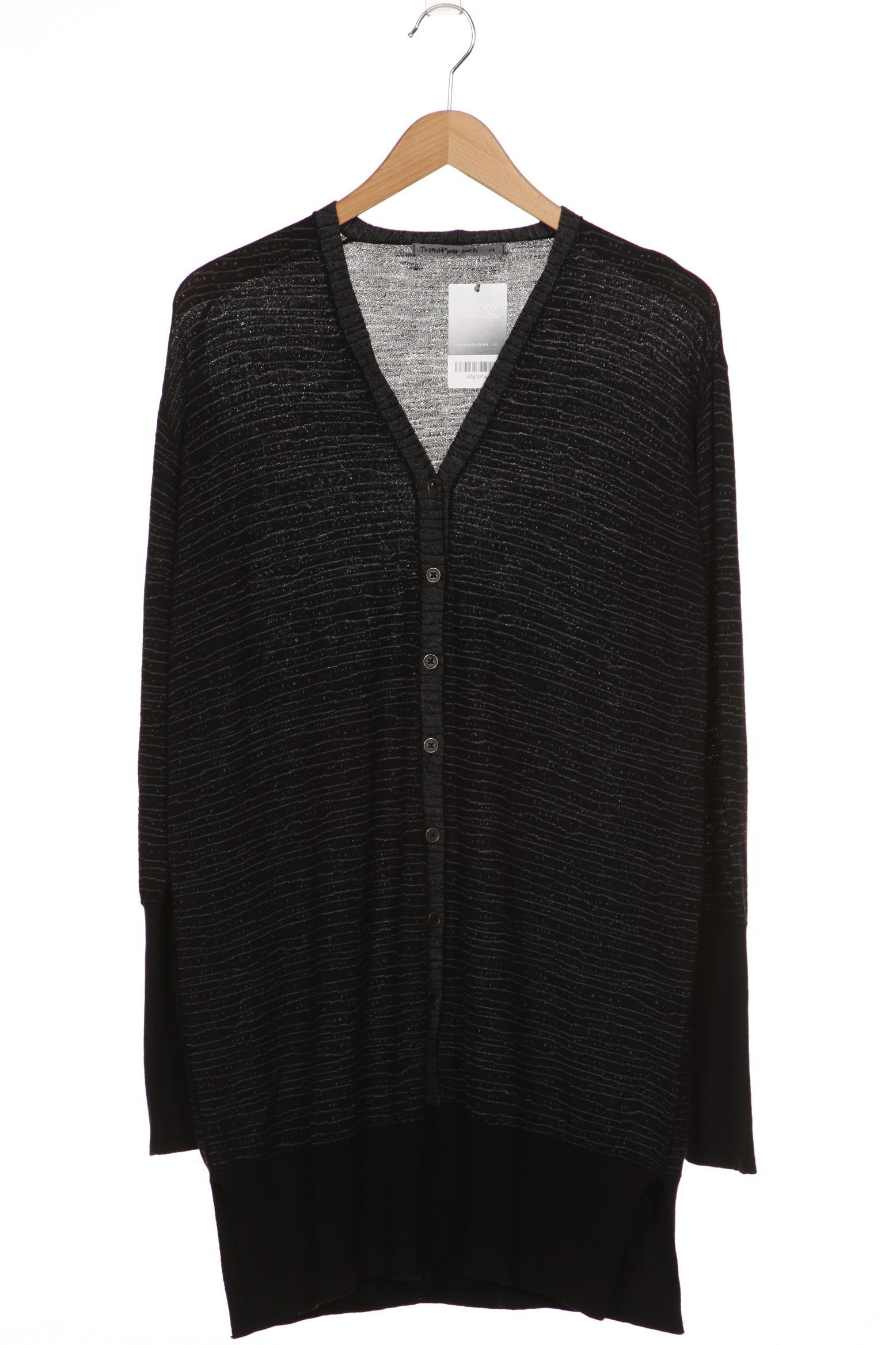 

TRANSIT PAR SUCH Damen Strickjacke, schwarz