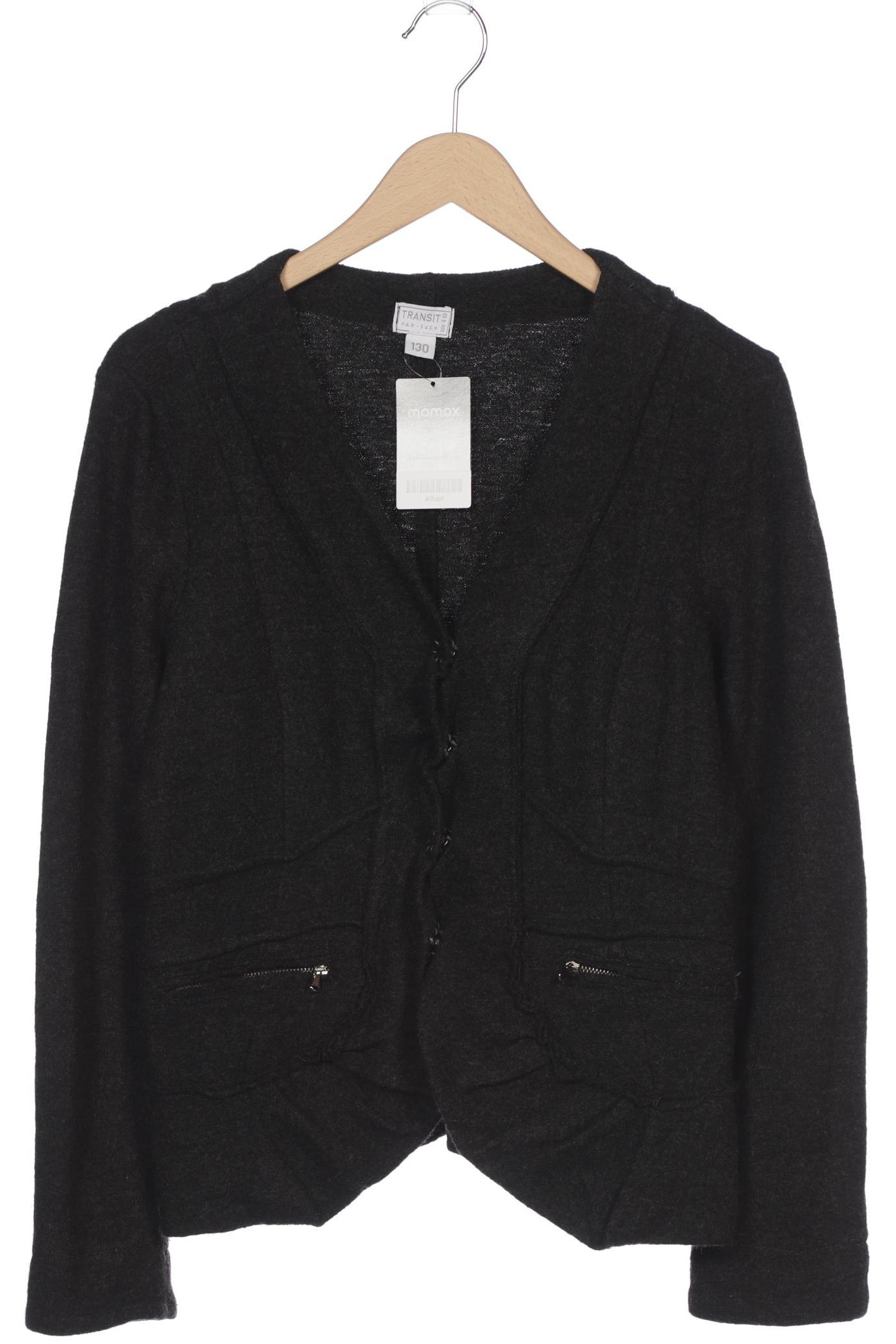 

Transit PAR Such Damen Strickjacke, schwarz, Gr. 44