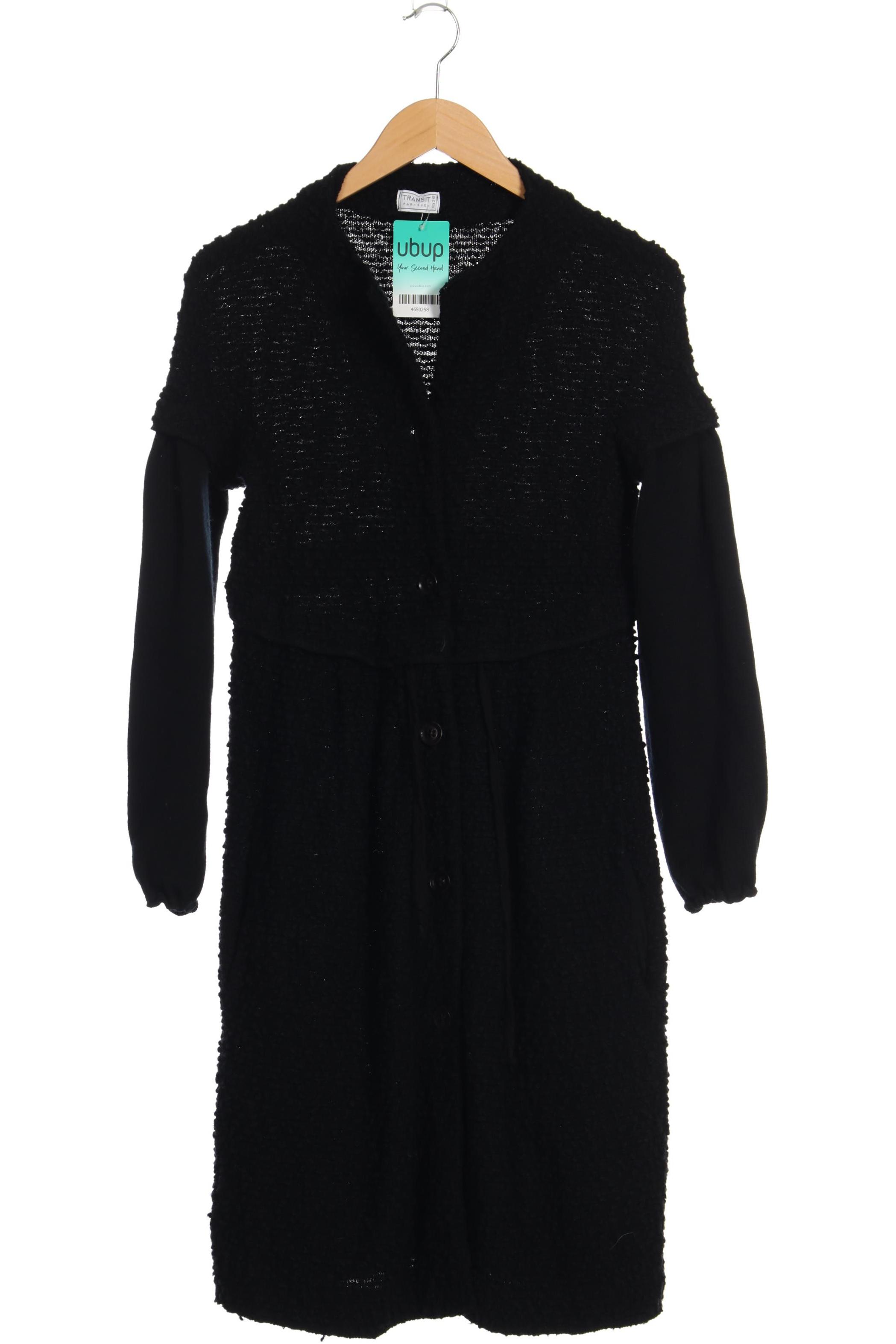 

Transit PAR Such Damen Strickjacke, schwarz, Gr. 38