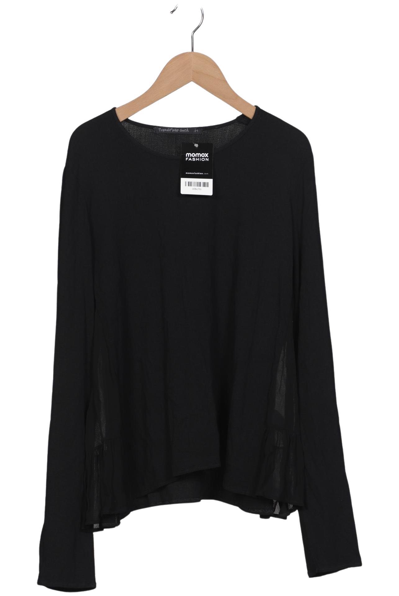 

Transit PAR Such Damen Langarmshirt, schwarz, Gr. 38