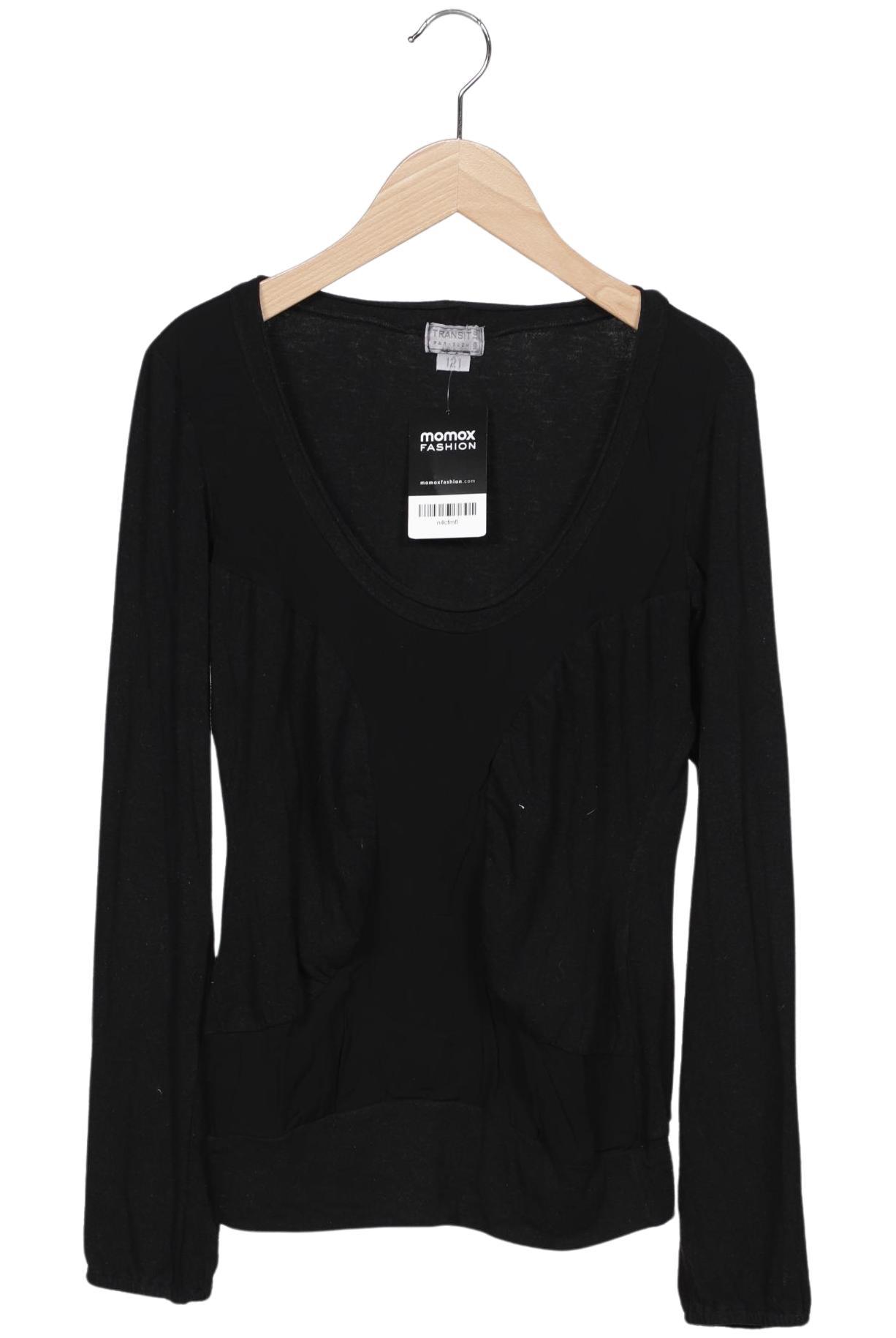 

Transit PAR Such Damen Langarmshirt, schwarz, Gr. 42