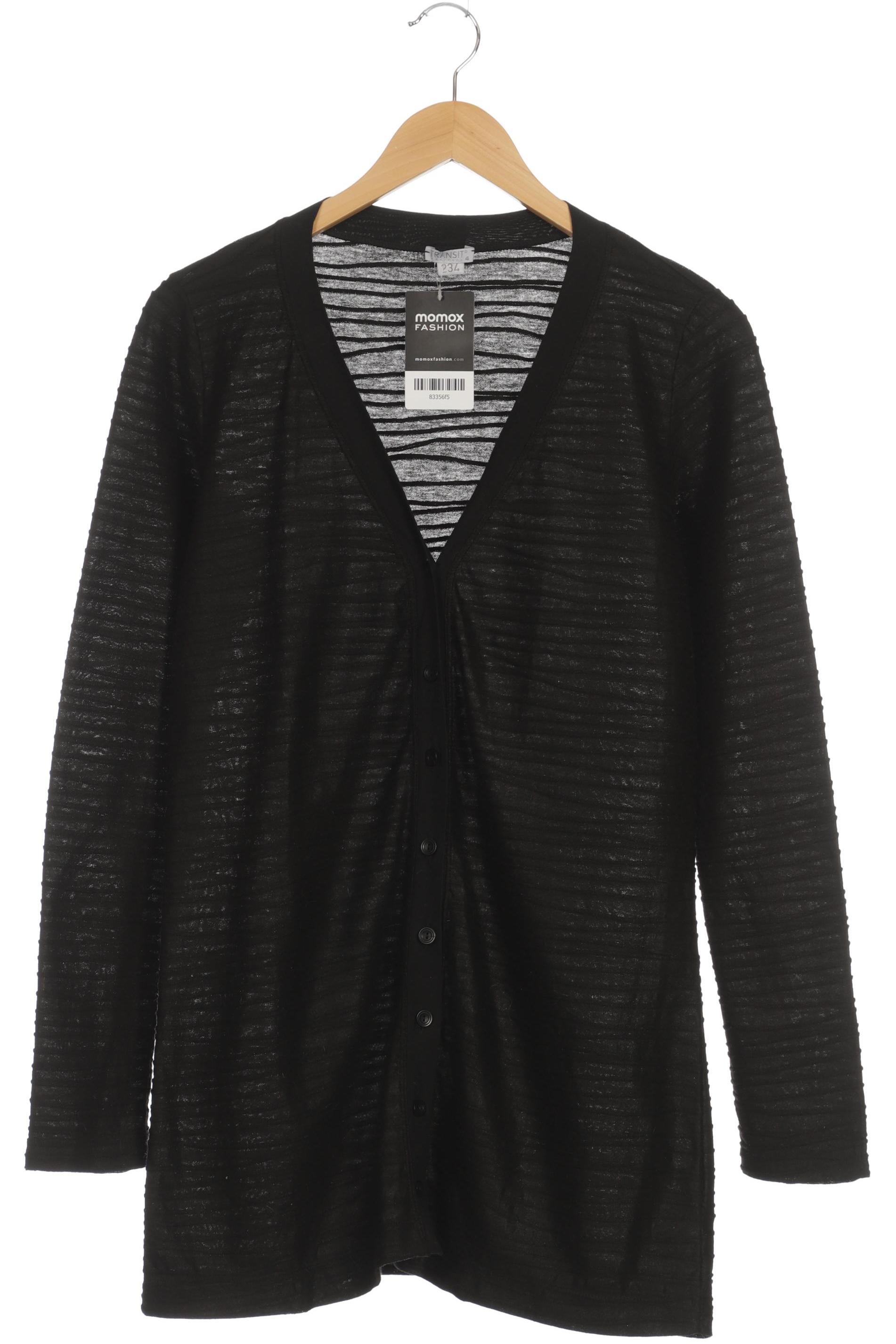 

Transit PAR Such Damen Strickjacke, schwarz, Gr.