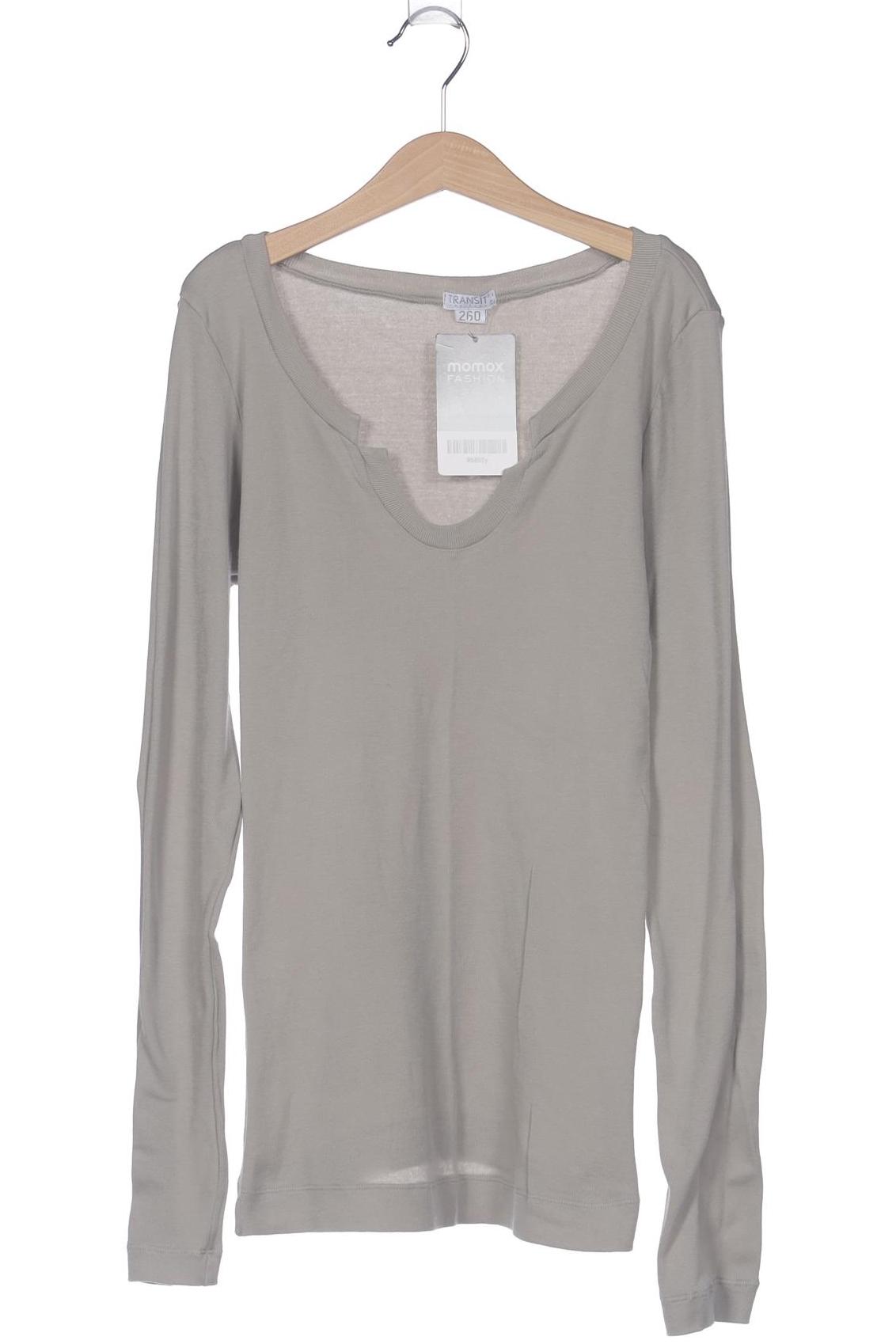 

Transit PAR Such Damen Langarmshirt, grau, Gr. 34