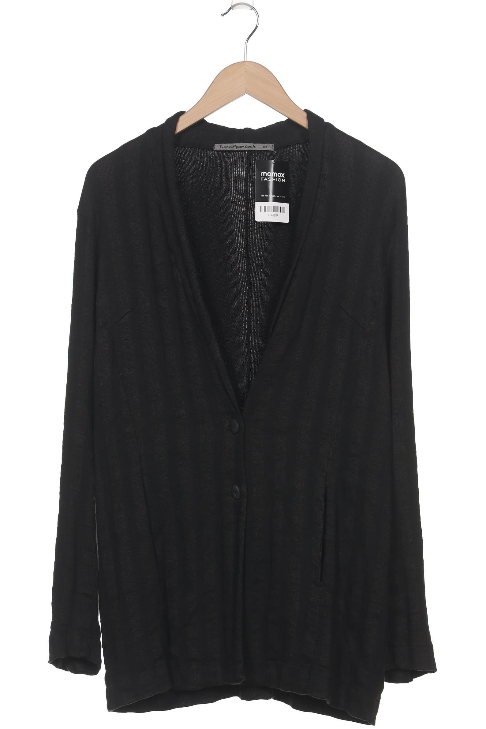 

Transit PAR Such Damen Strickjacke, schwarz, Gr. 46