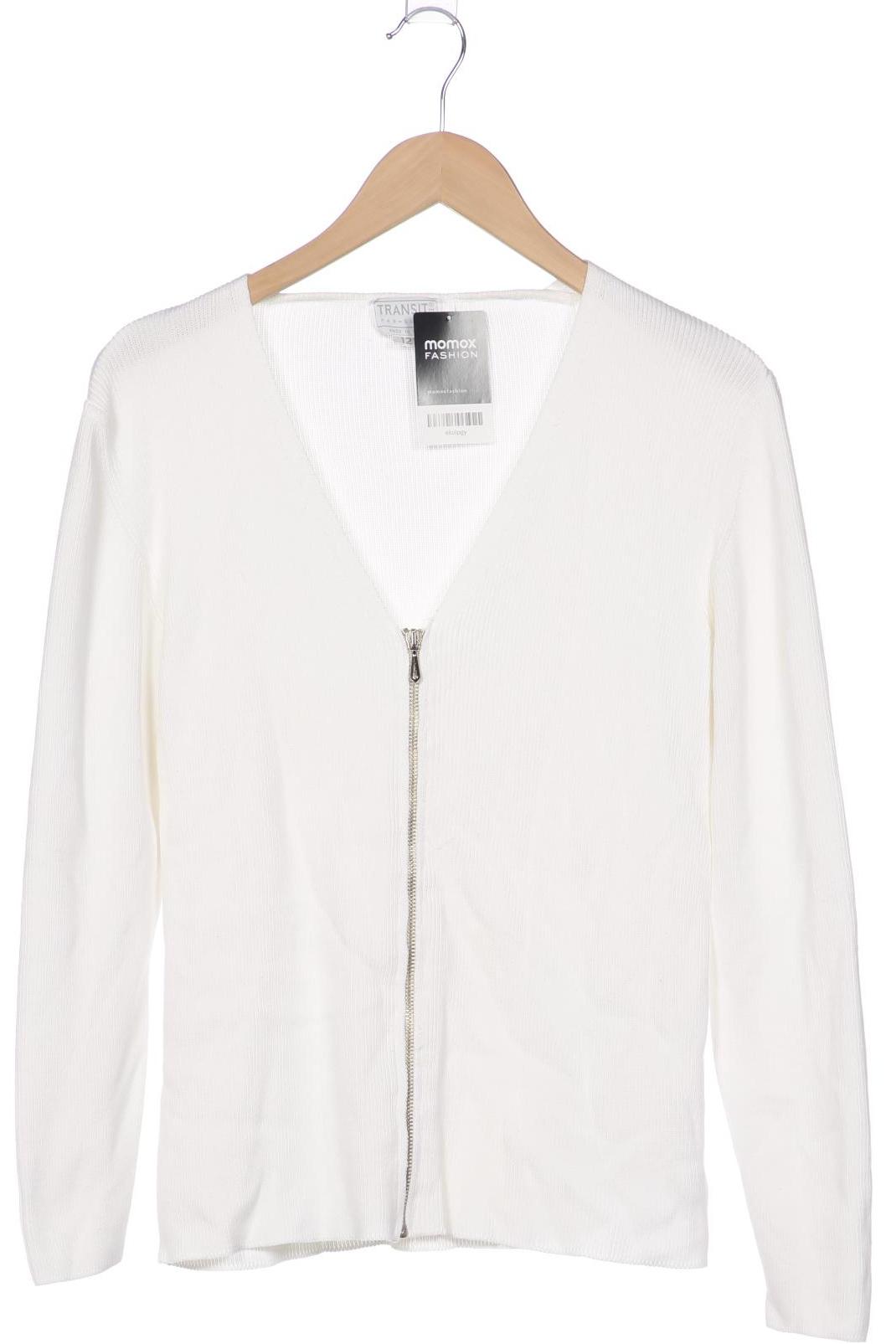

Transit PAR Such Damen Strickjacke, weiß, Gr. 38