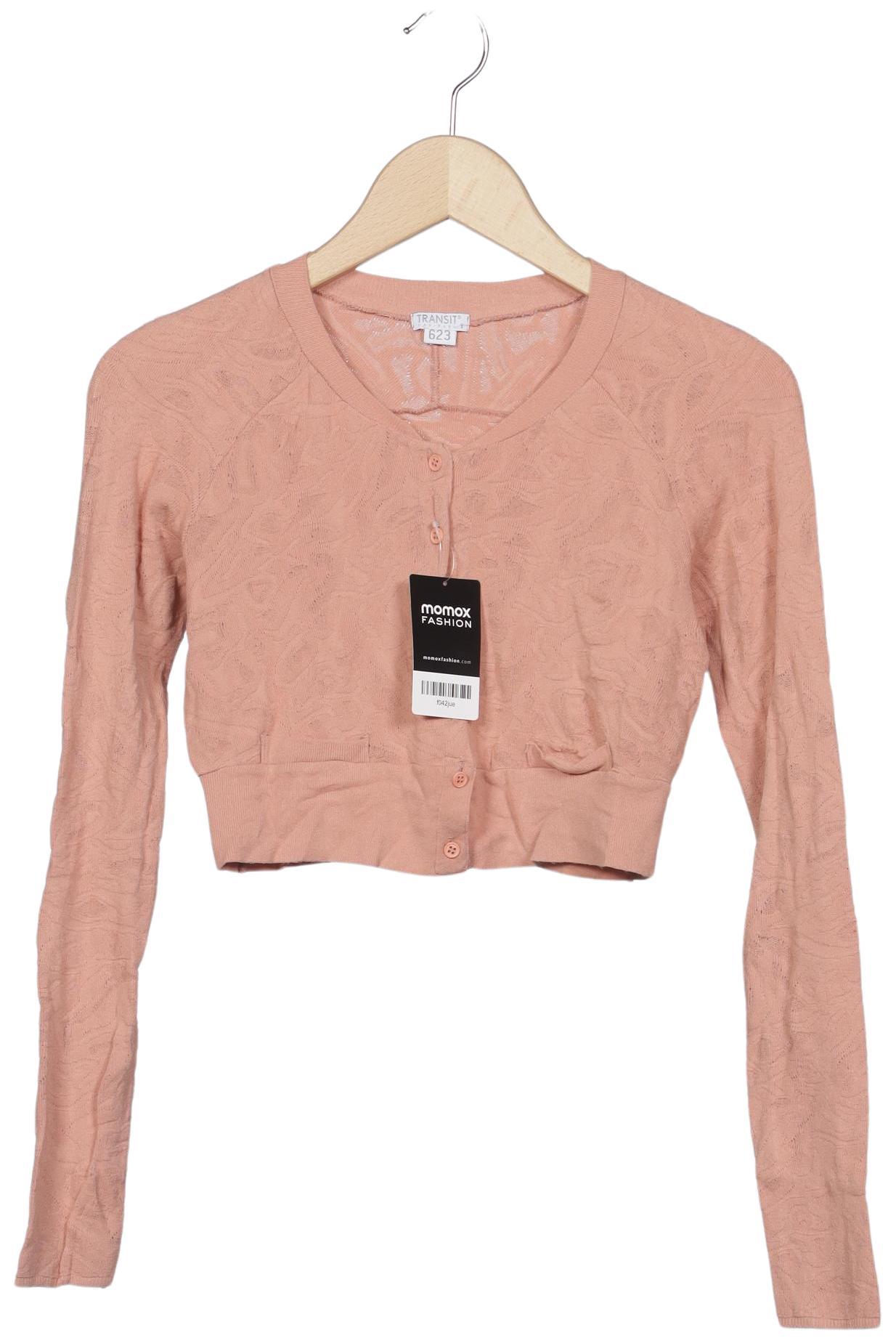 

Transit PAR Such Damen Strickjacke, pink, Gr. 36