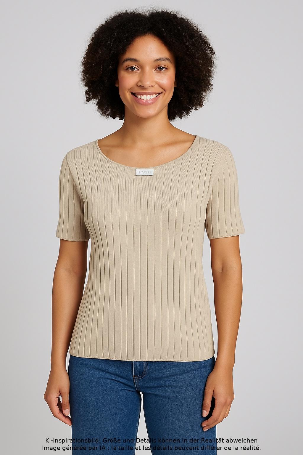 

Transit PAR Such Damen T-Shirt, beige, Gr. 44