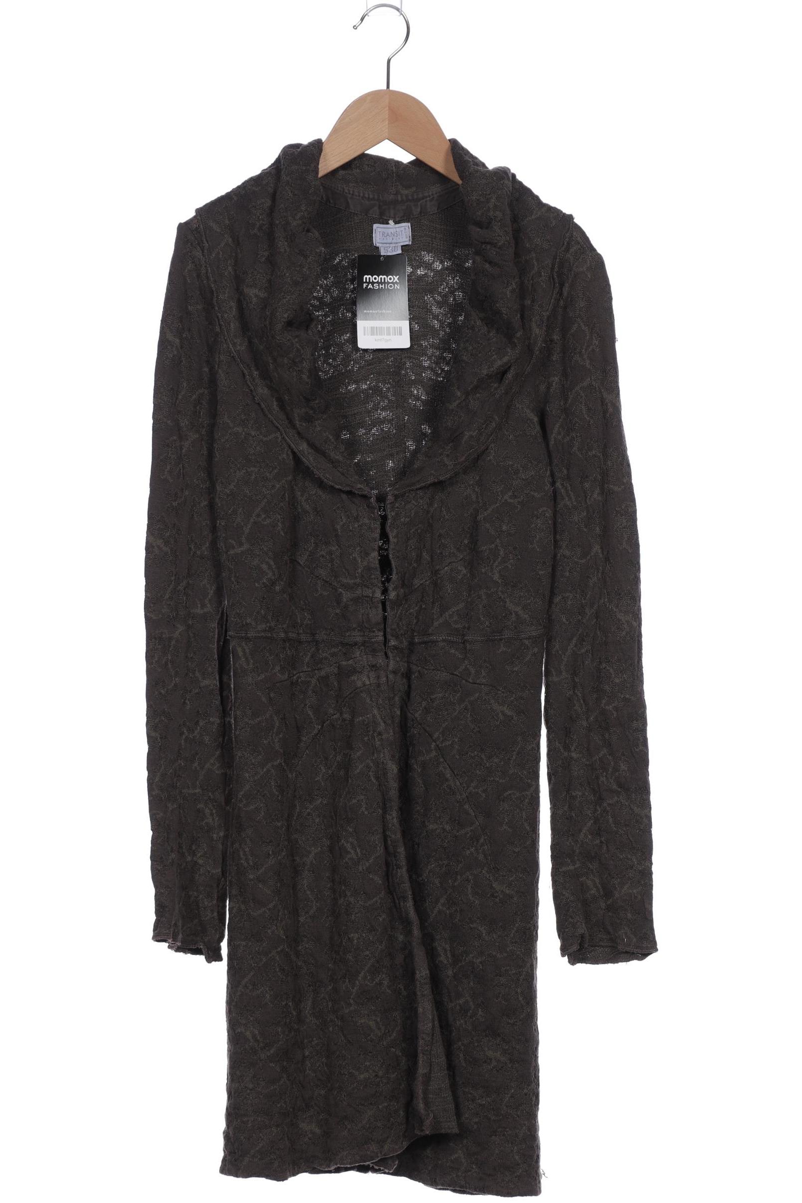 

TRANSIT PAR SUCH Damen Strickjacke, braun