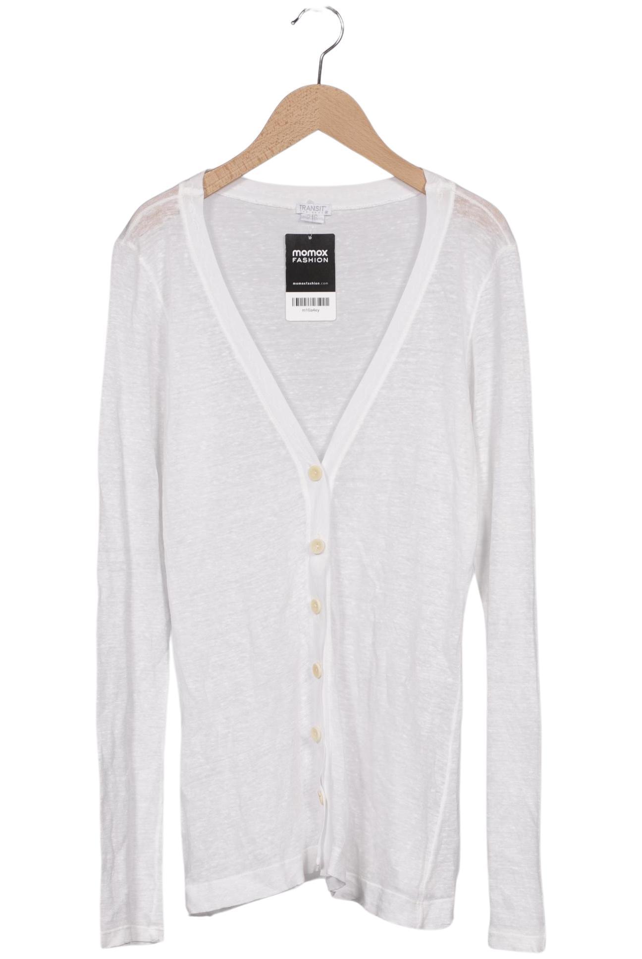 

Transit PAR Such Damen Strickjacke, weiß, Gr. 34