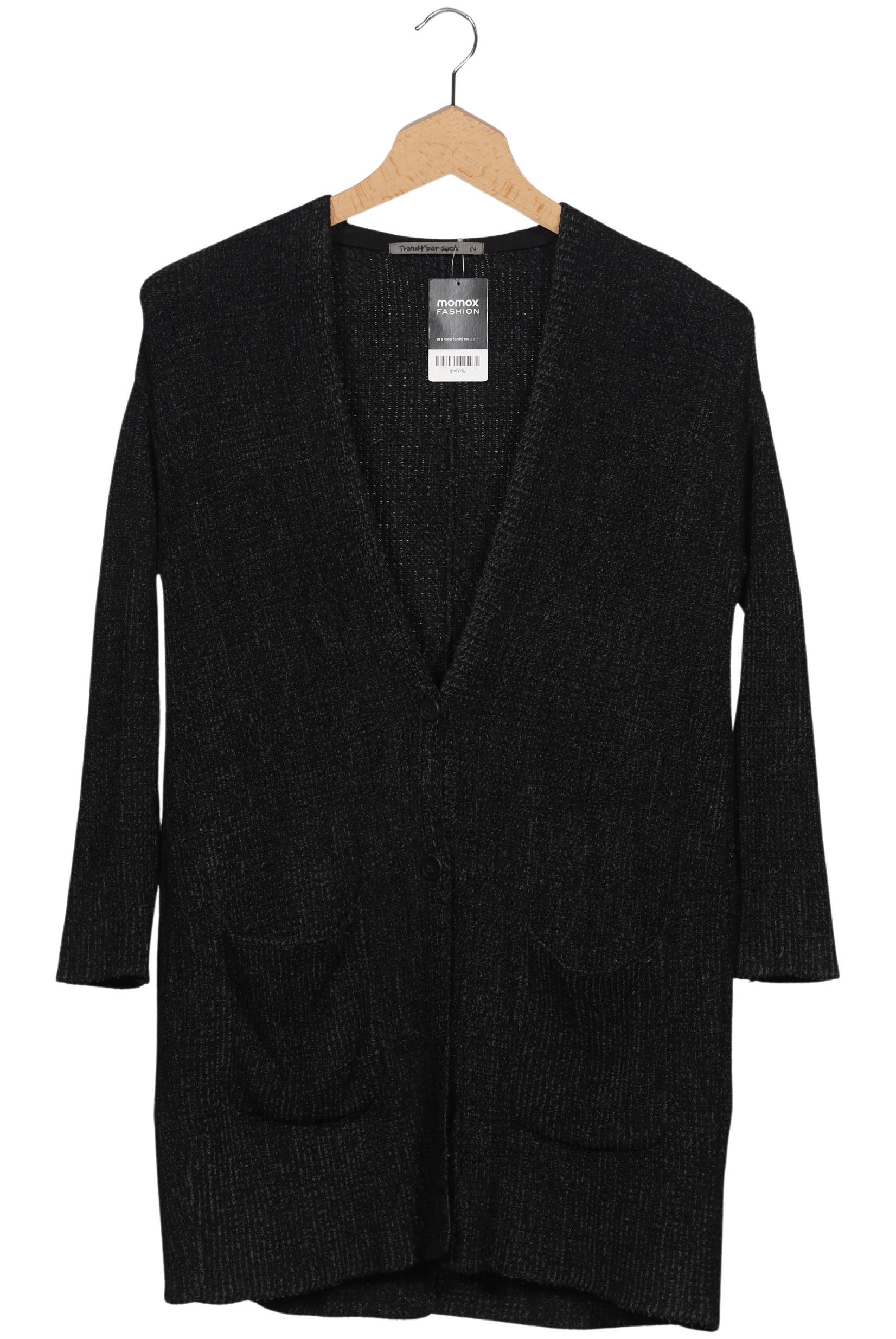 

Transit PAR Such Damen Strickjacke, schwarz, Gr. 38