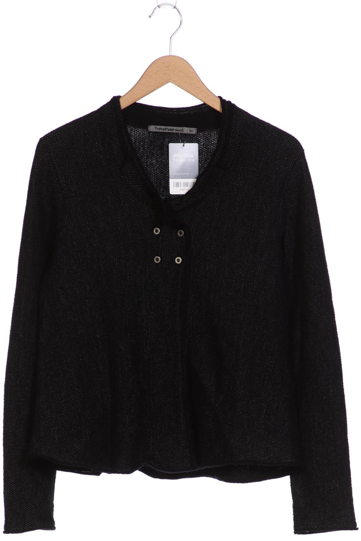 

TRANSIT PAR SUCH Damen Strickjacke, schwarz
