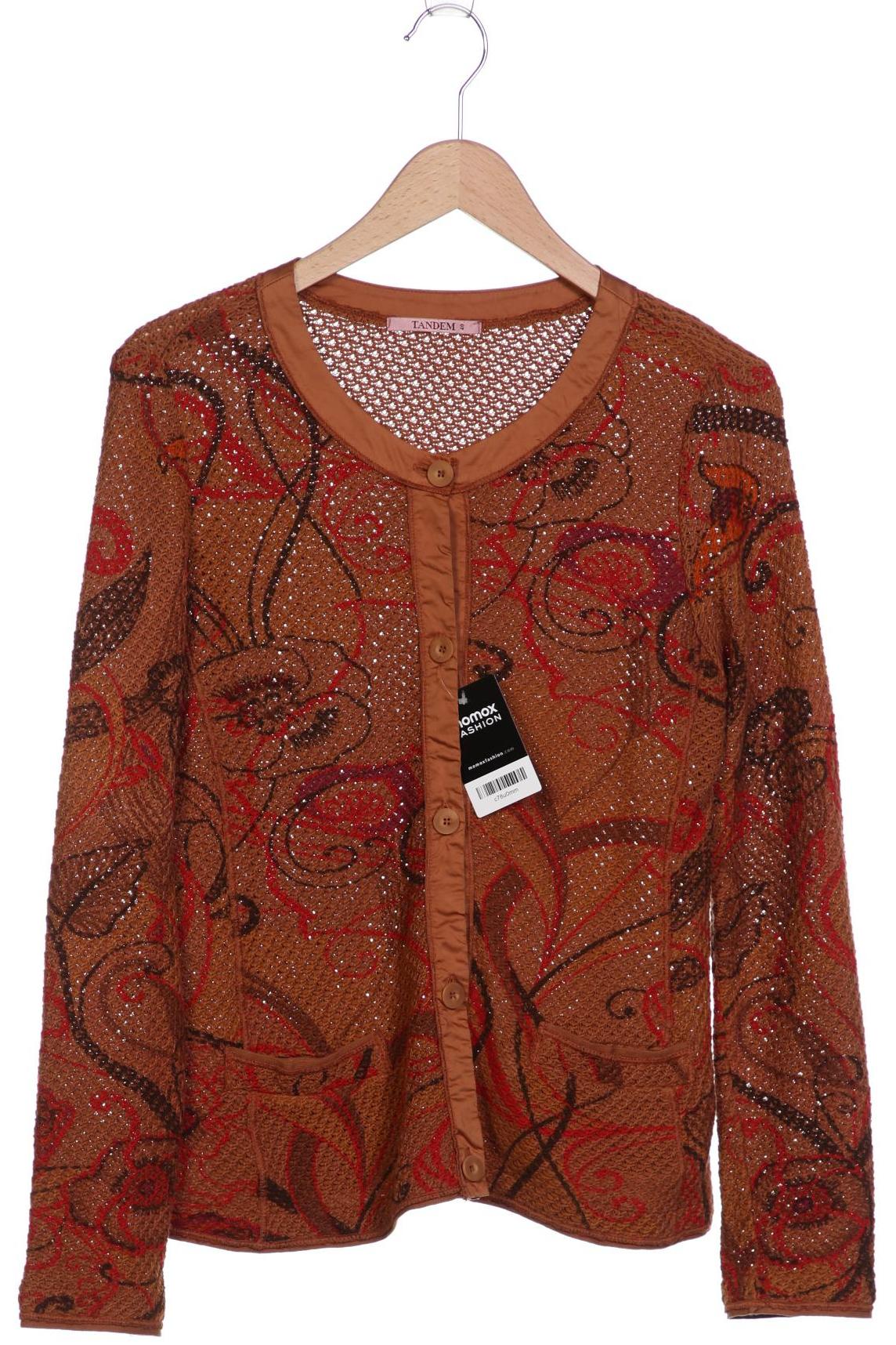 

TRANSIT PAR SUCH Damen Strickjacke, braun