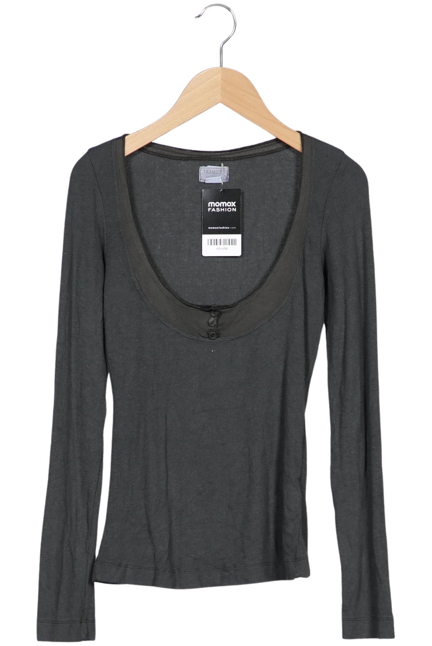 

Transit PAR Such Damen Langarmshirt, grau, Gr. 34