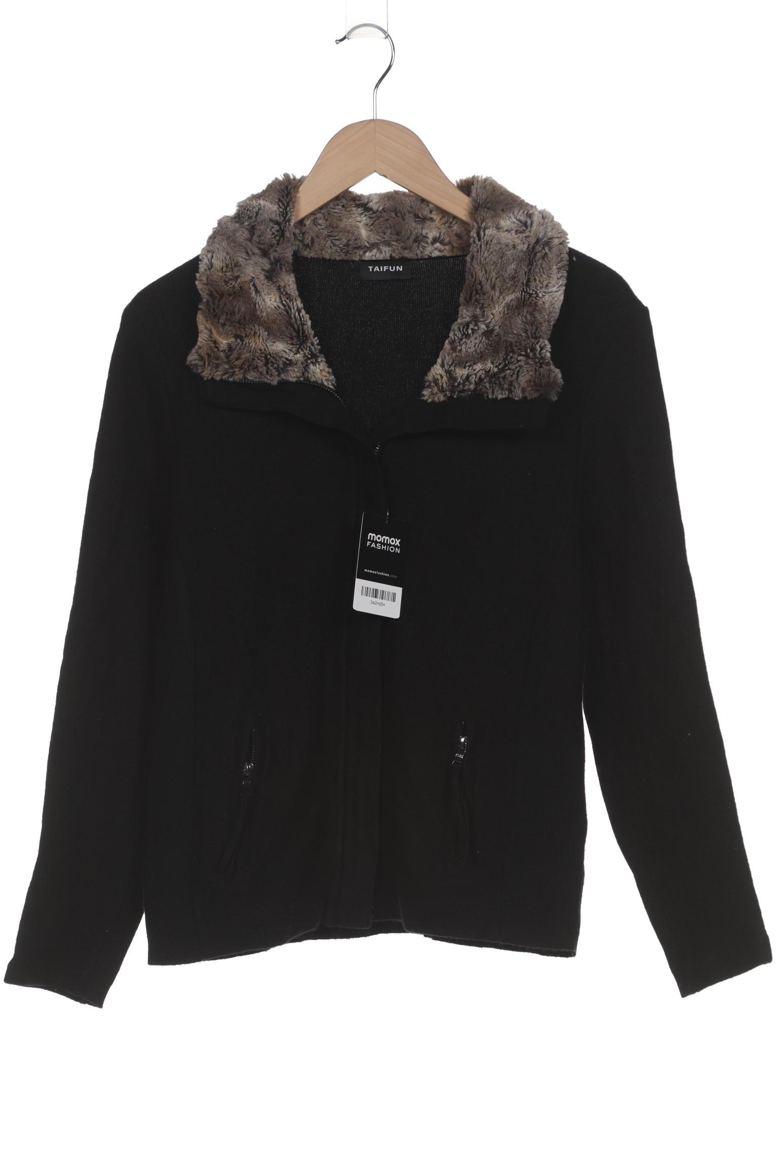 

Trapper Damen Strickjacke, schwarz, Gr. 44