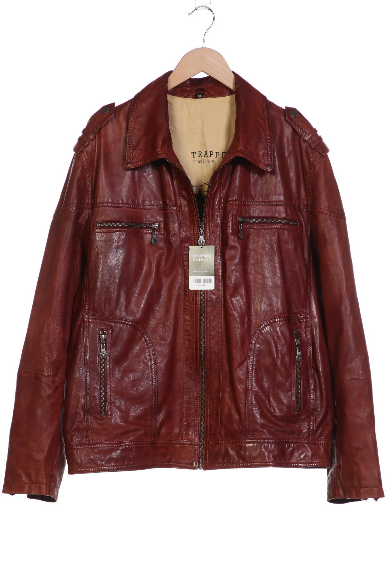 

Trapper Herren Jacke, bordeaux, Gr. 58