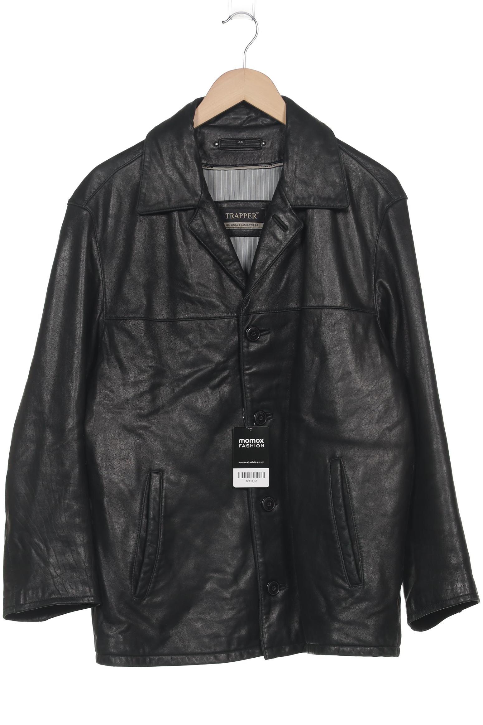 

Trapper Herren Jacke, schwarz, Gr. 48