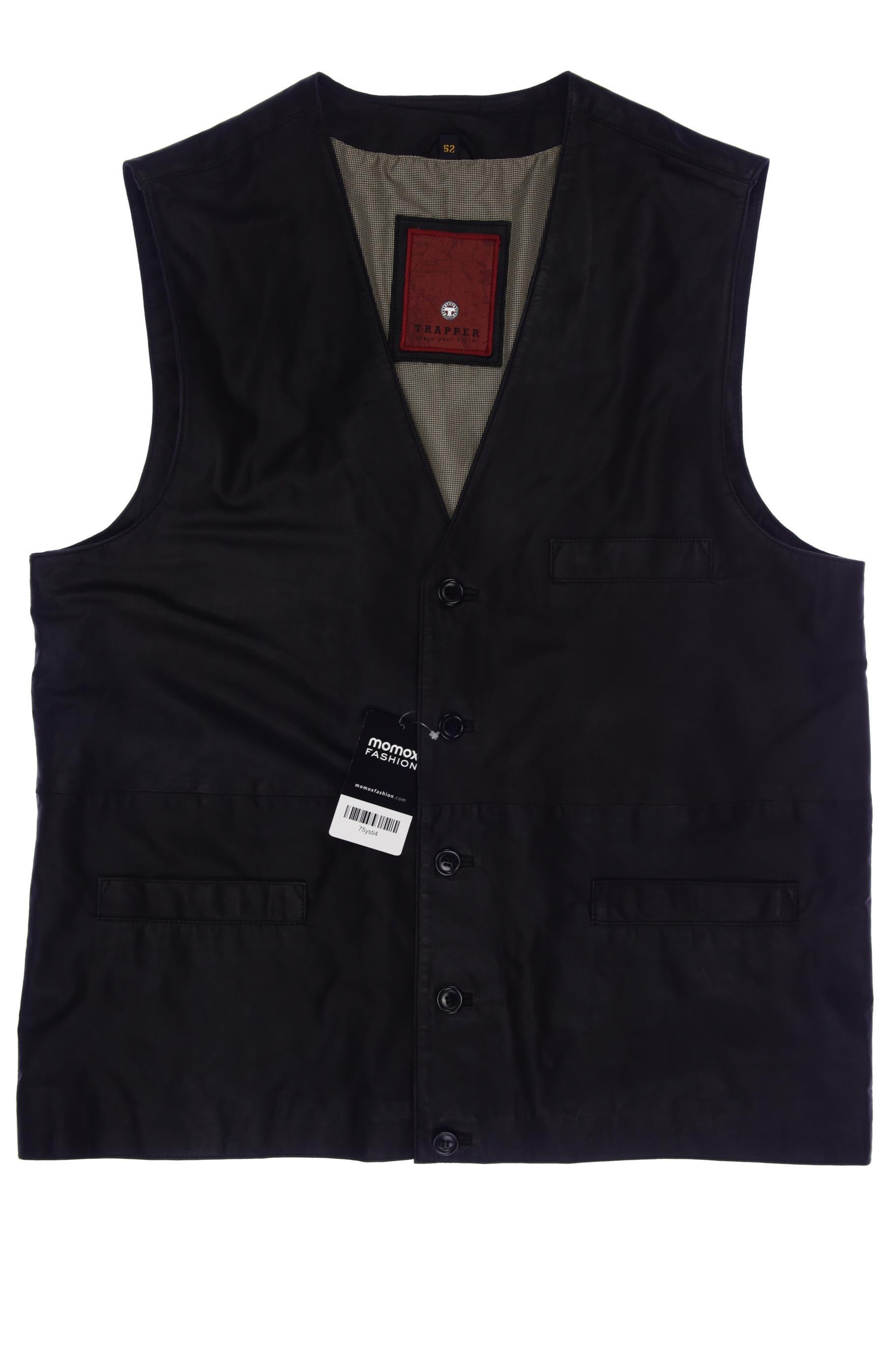

Trapper Herren Weste, schwarz, Gr. 52