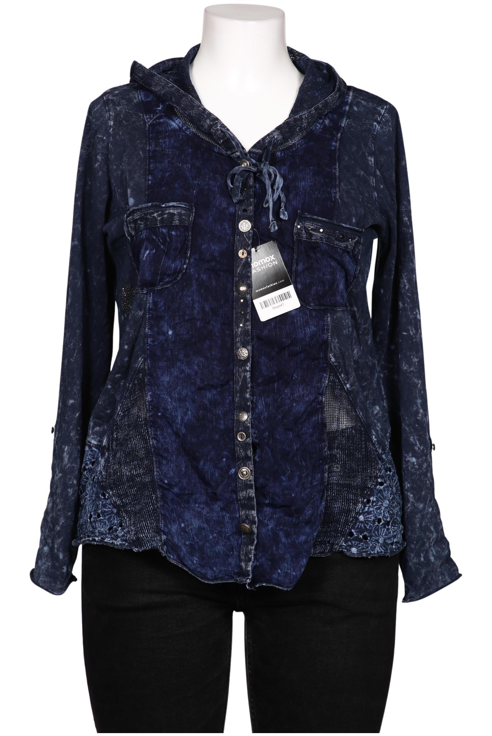 

tredy Damen Bluse, marineblau, Gr. 42