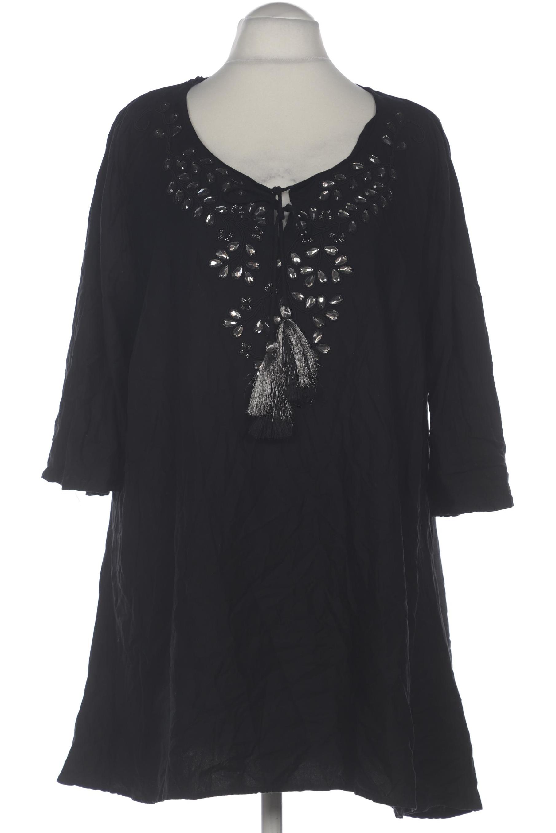 

tredy Damen Bluse, schwarz, Gr. 52