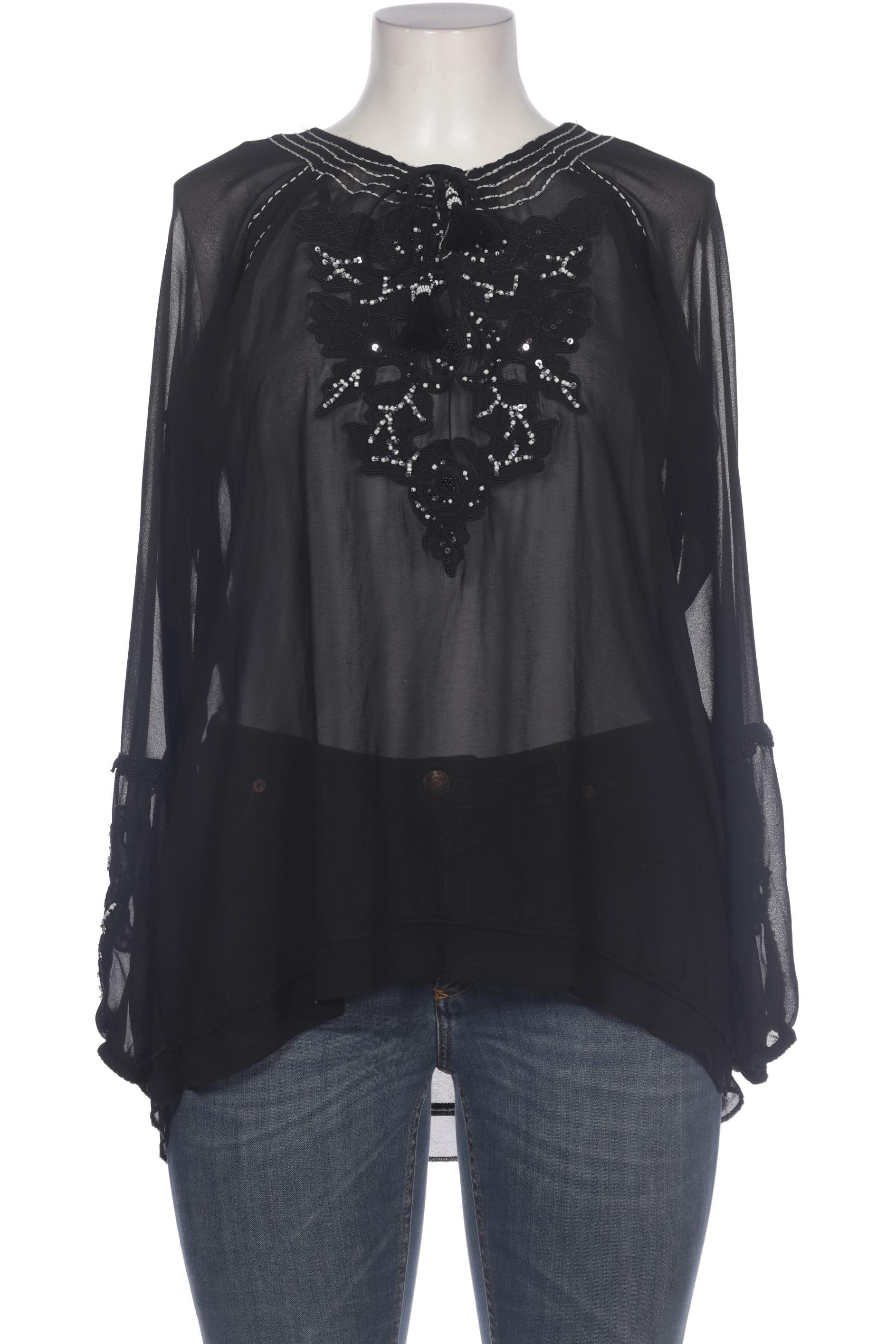 

tredy Damen Bluse, schwarz, Gr. 44