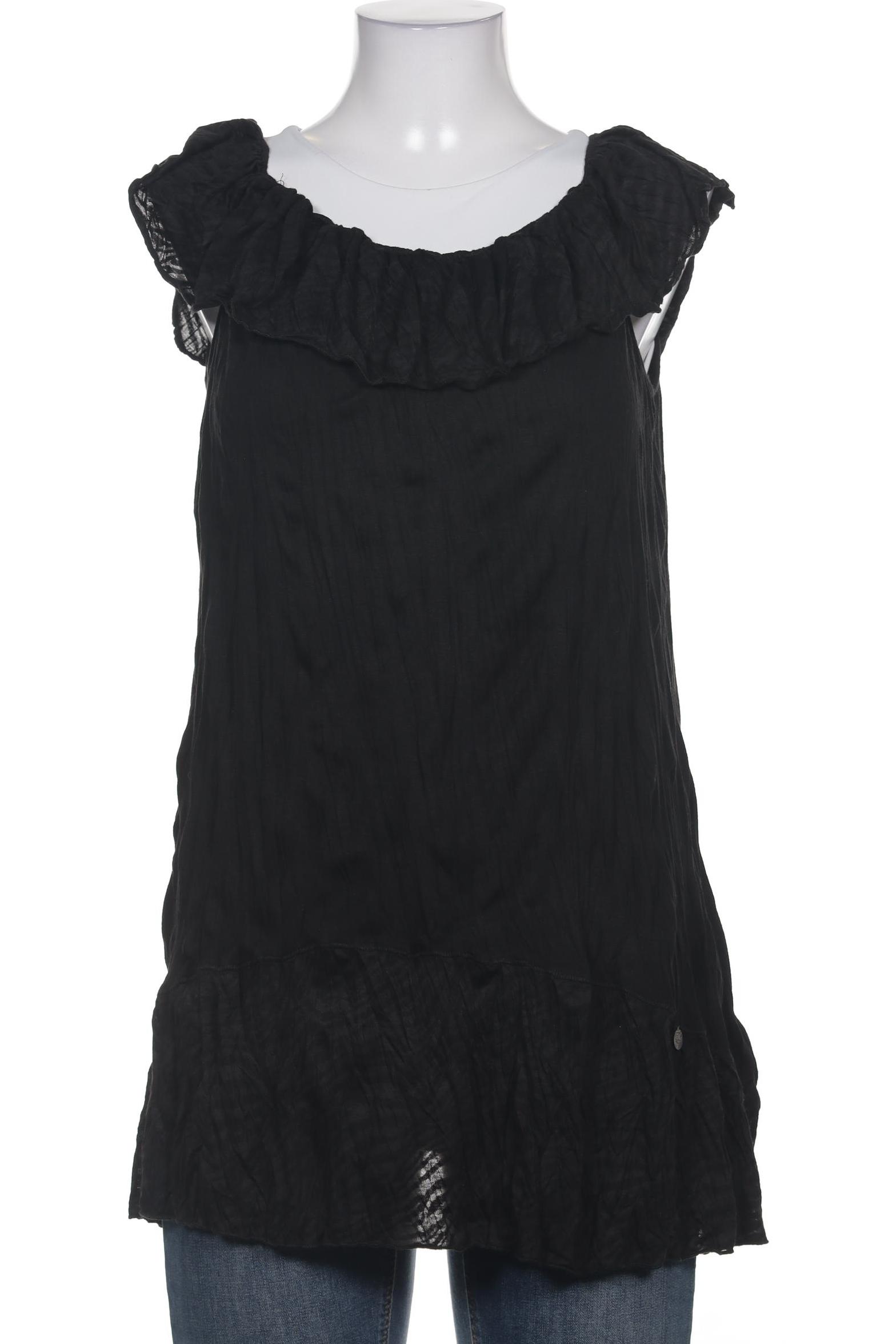 

tredy Damen Bluse, schwarz, Gr. 38