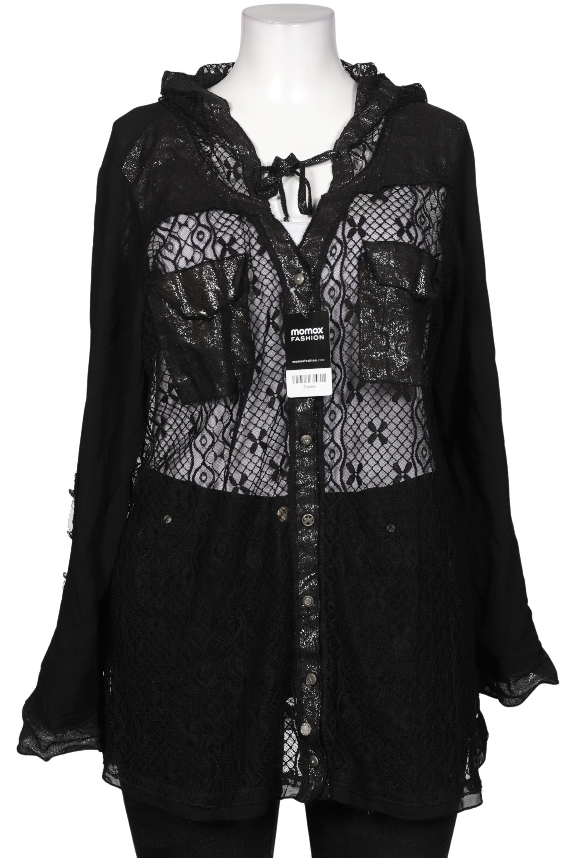 

tredy Damen Bluse, schwarz, Gr. 44