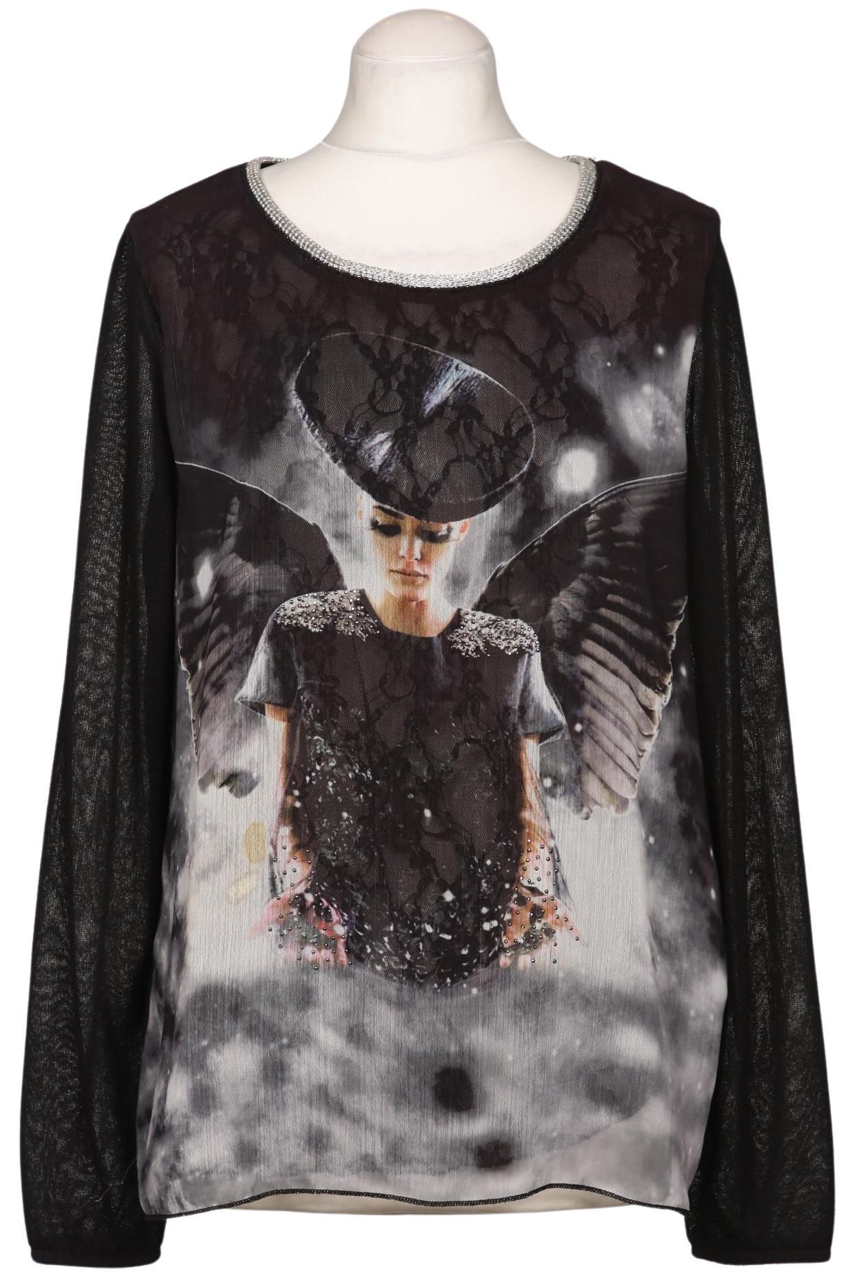 

tredy Damen Bluse, schwarz, Gr. 38