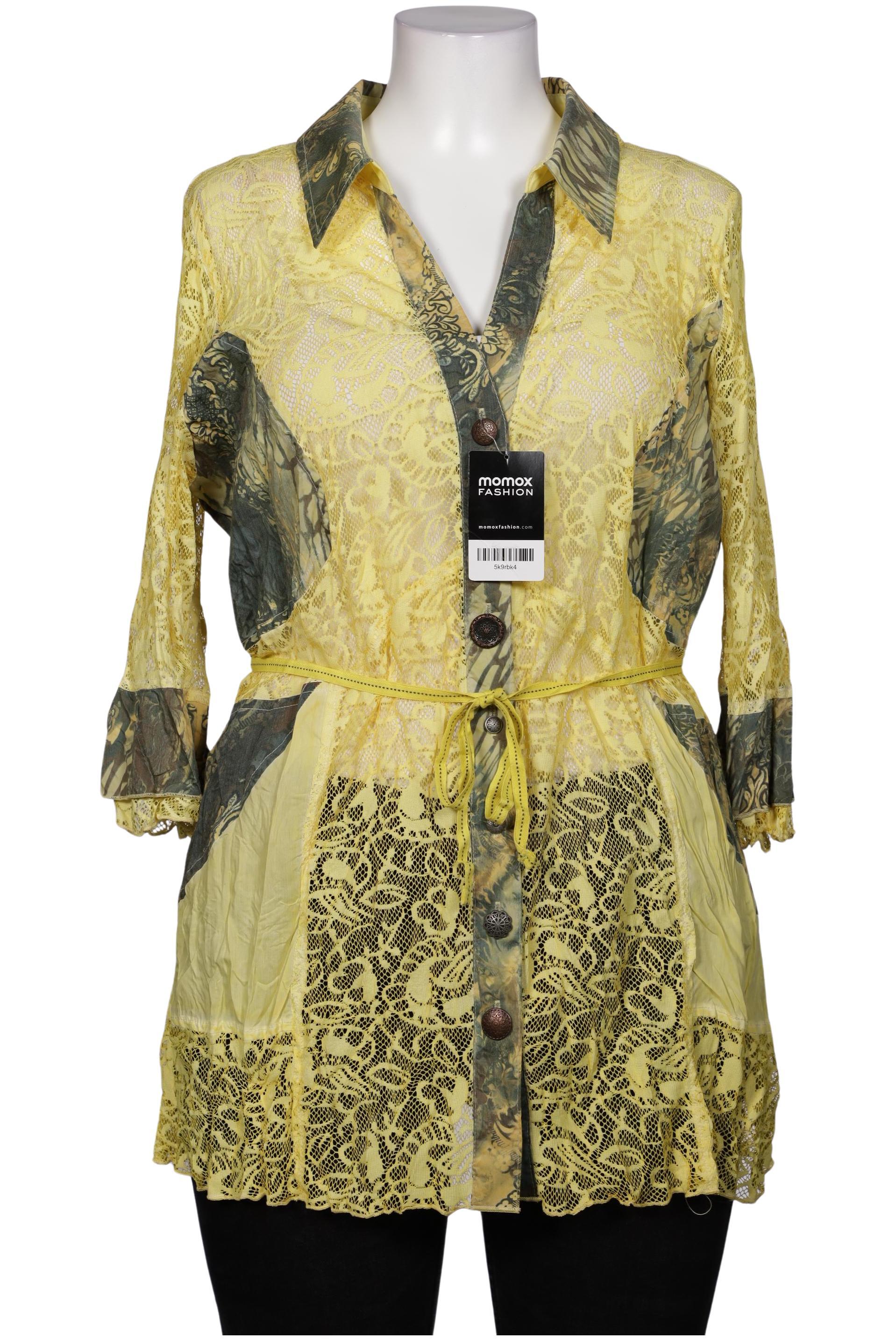 

tredy Damen Bluse, gelb, Gr. 48