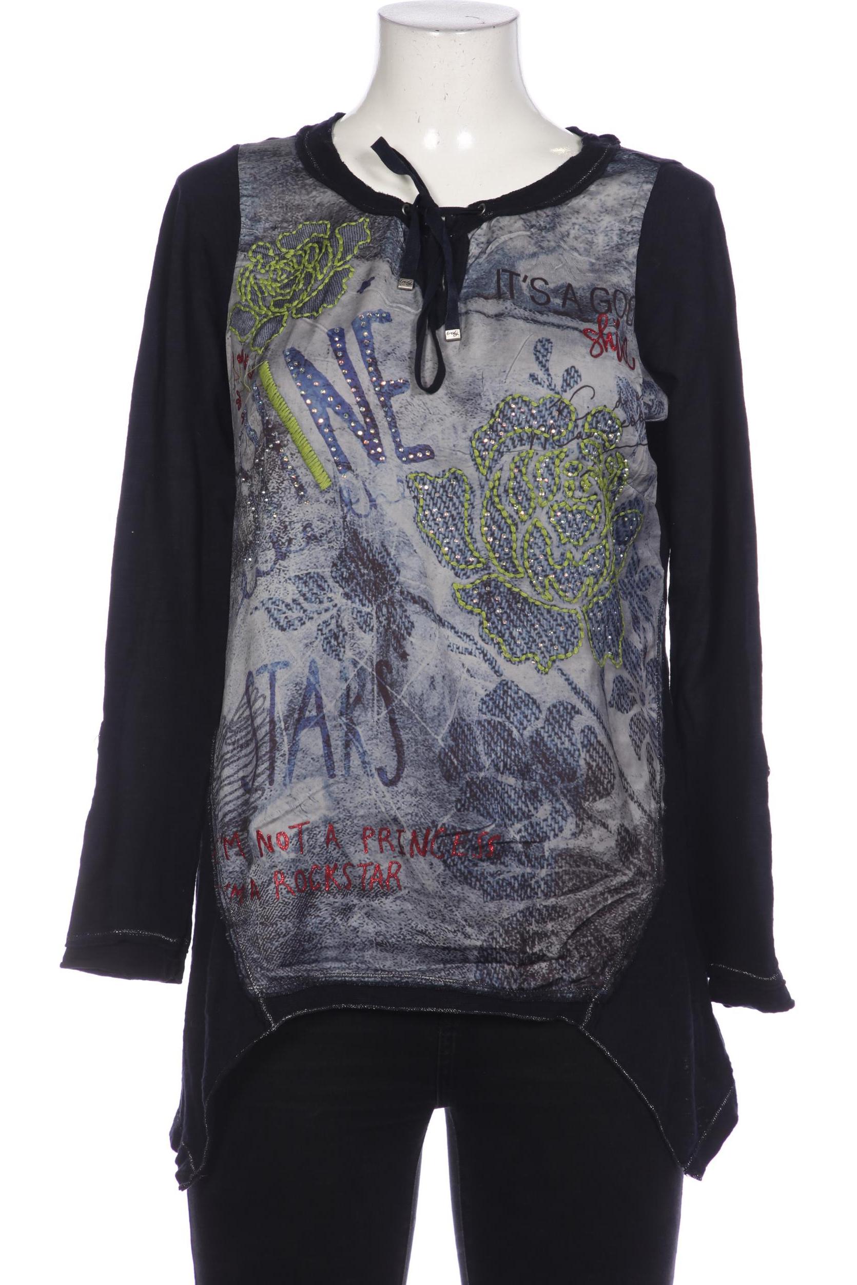 

tredy Damen Bluse, marineblau, Gr. 38