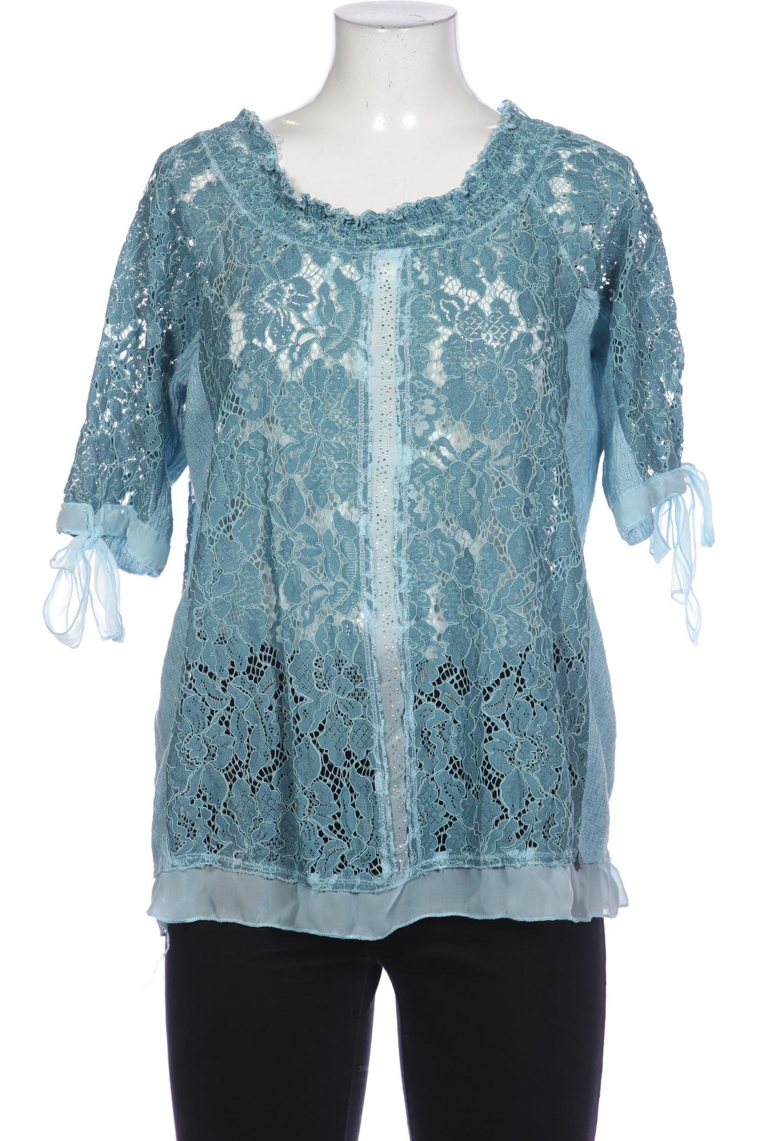 

tredy Damen Bluse, türkis, Gr. 40