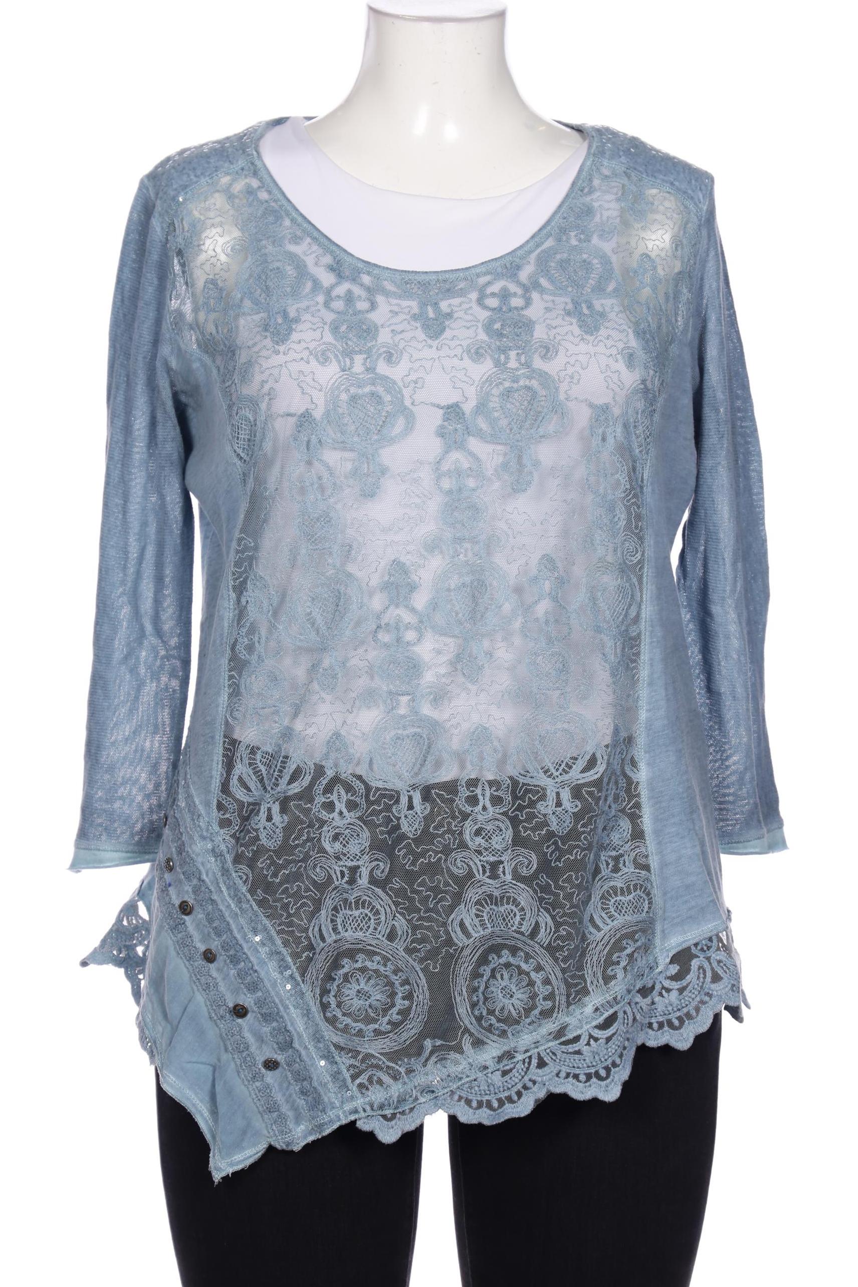 

tredy Damen Bluse, blau, Gr. 44
