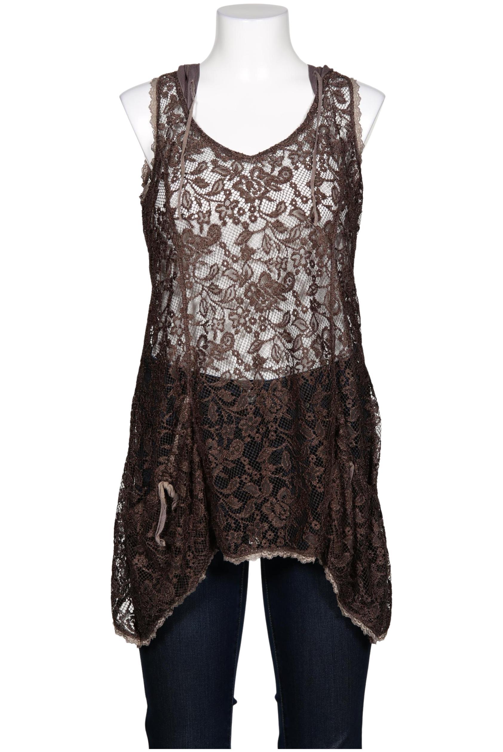 

tredy Damen Bluse, braun, Gr. 40