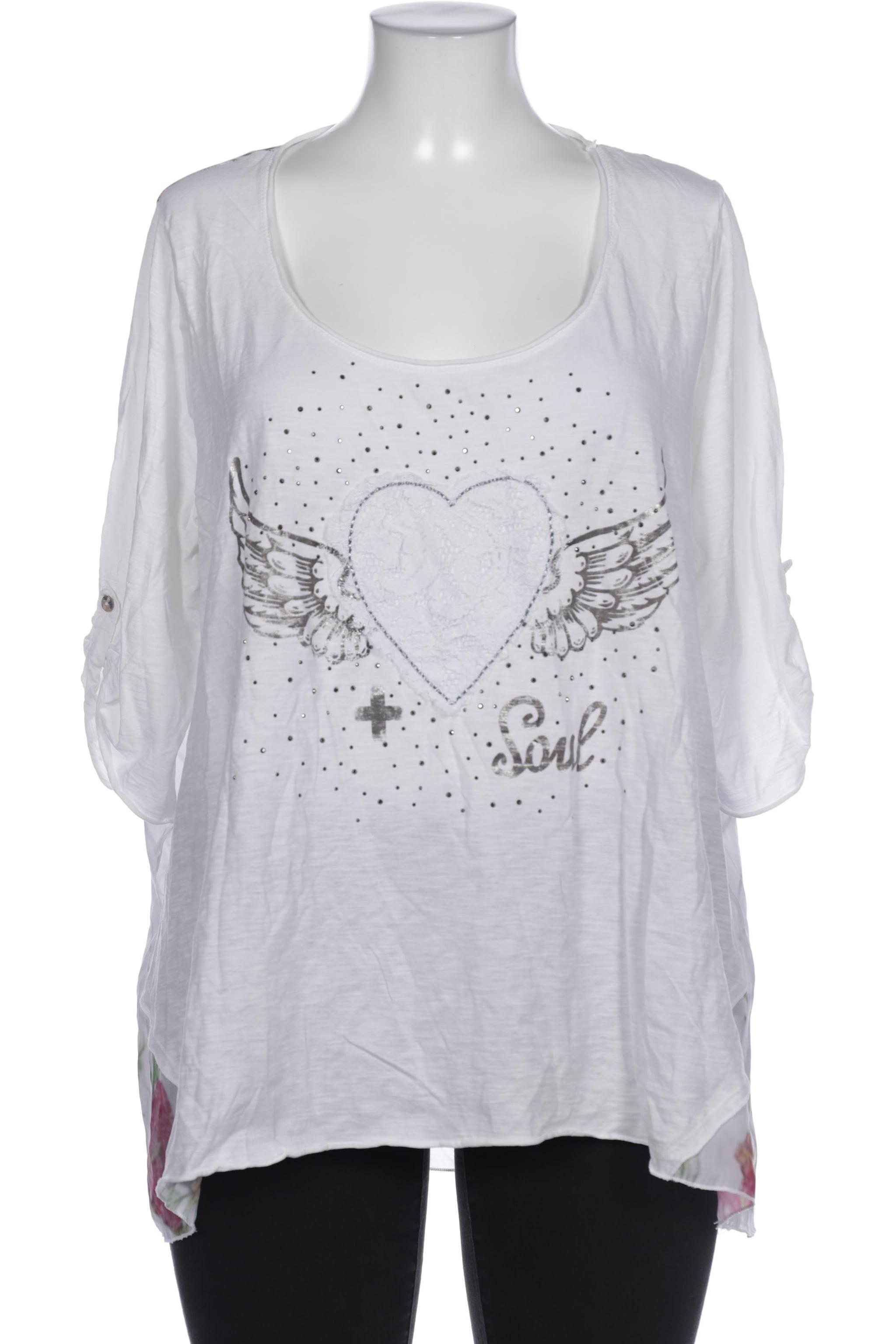 

tredy Damen Bluse, weiß, Gr. 48