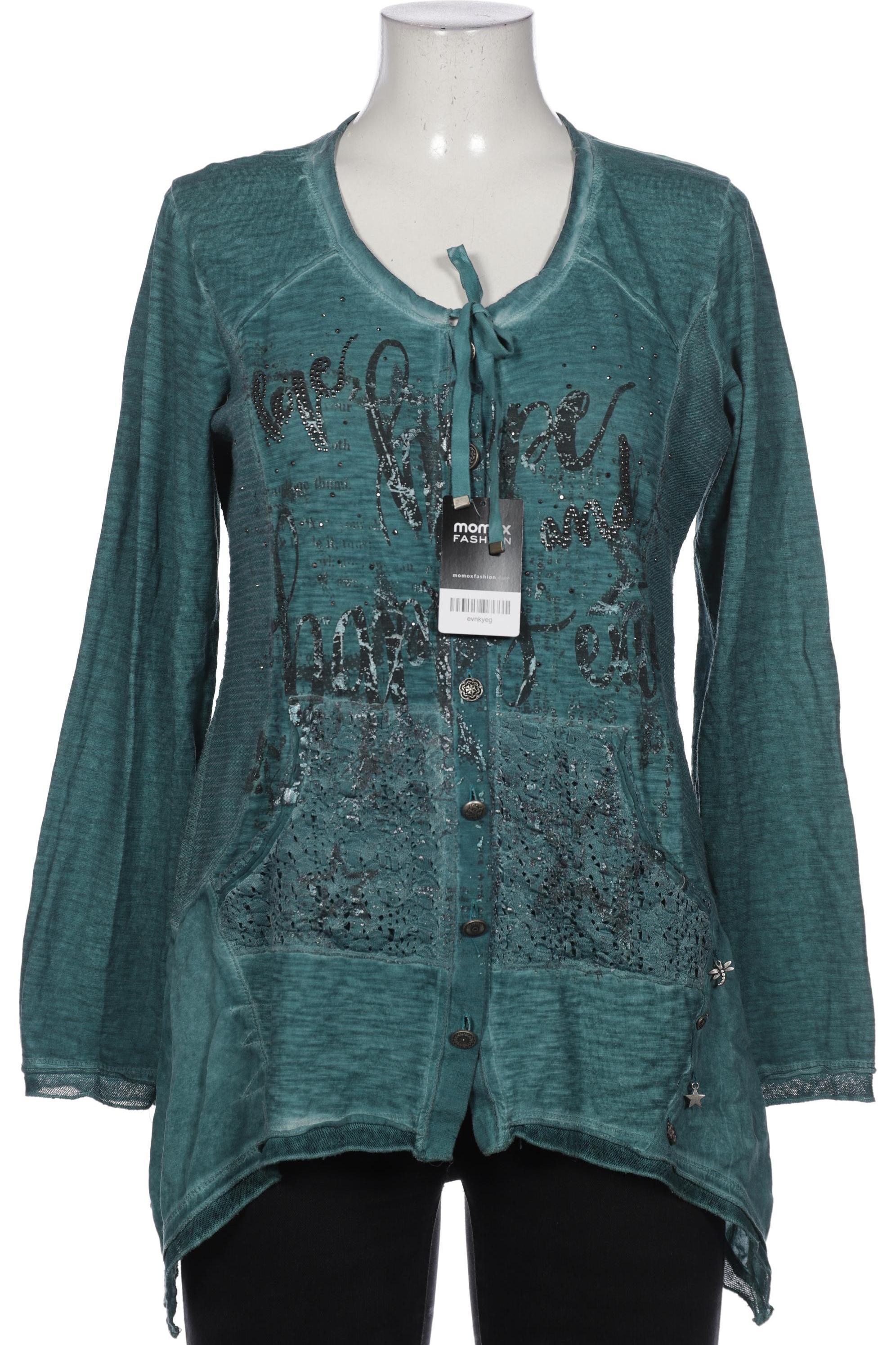 

tredy Damen Bluse, türkis, Gr. 40