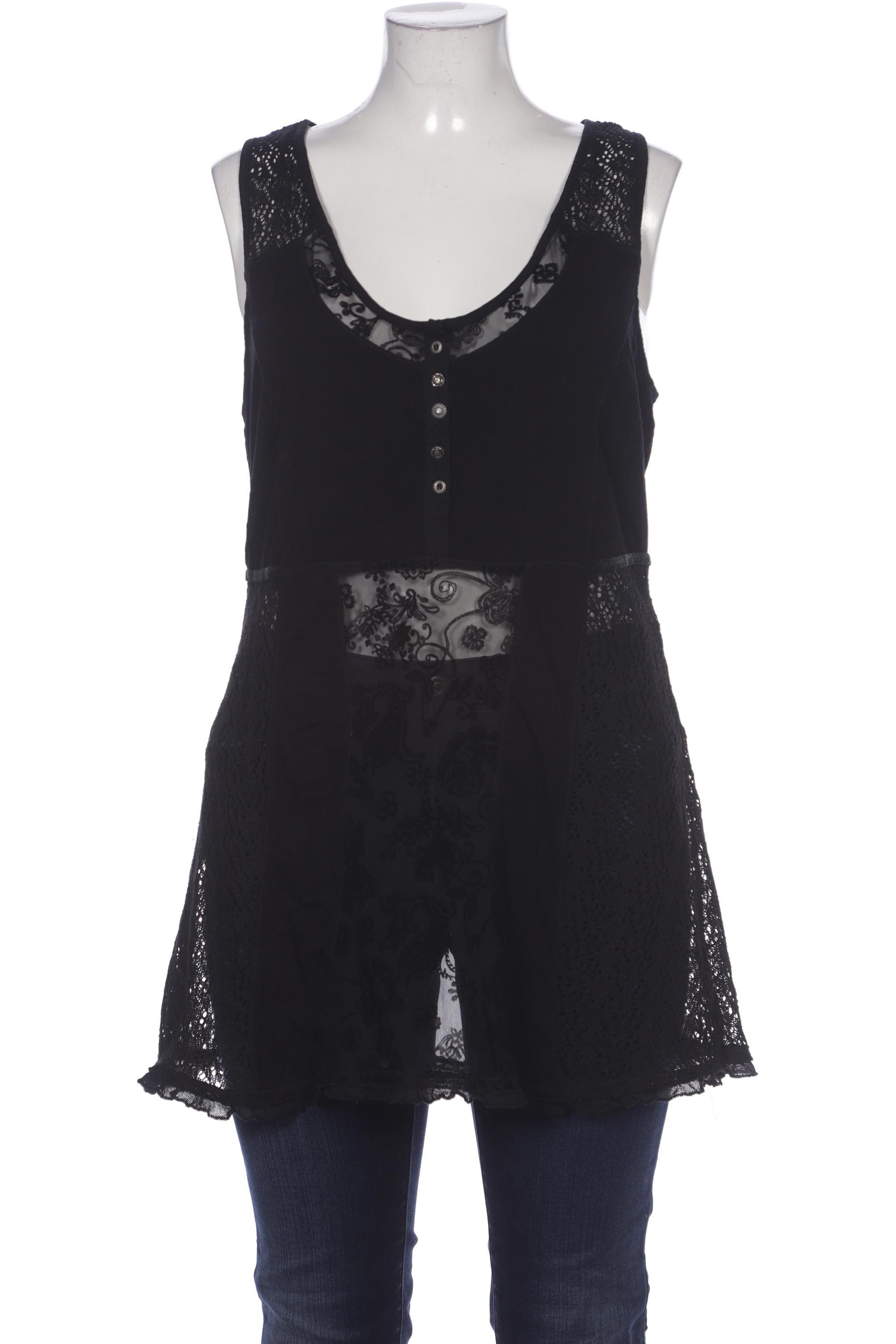 

tredy Damen Bluse, schwarz, Gr. 44