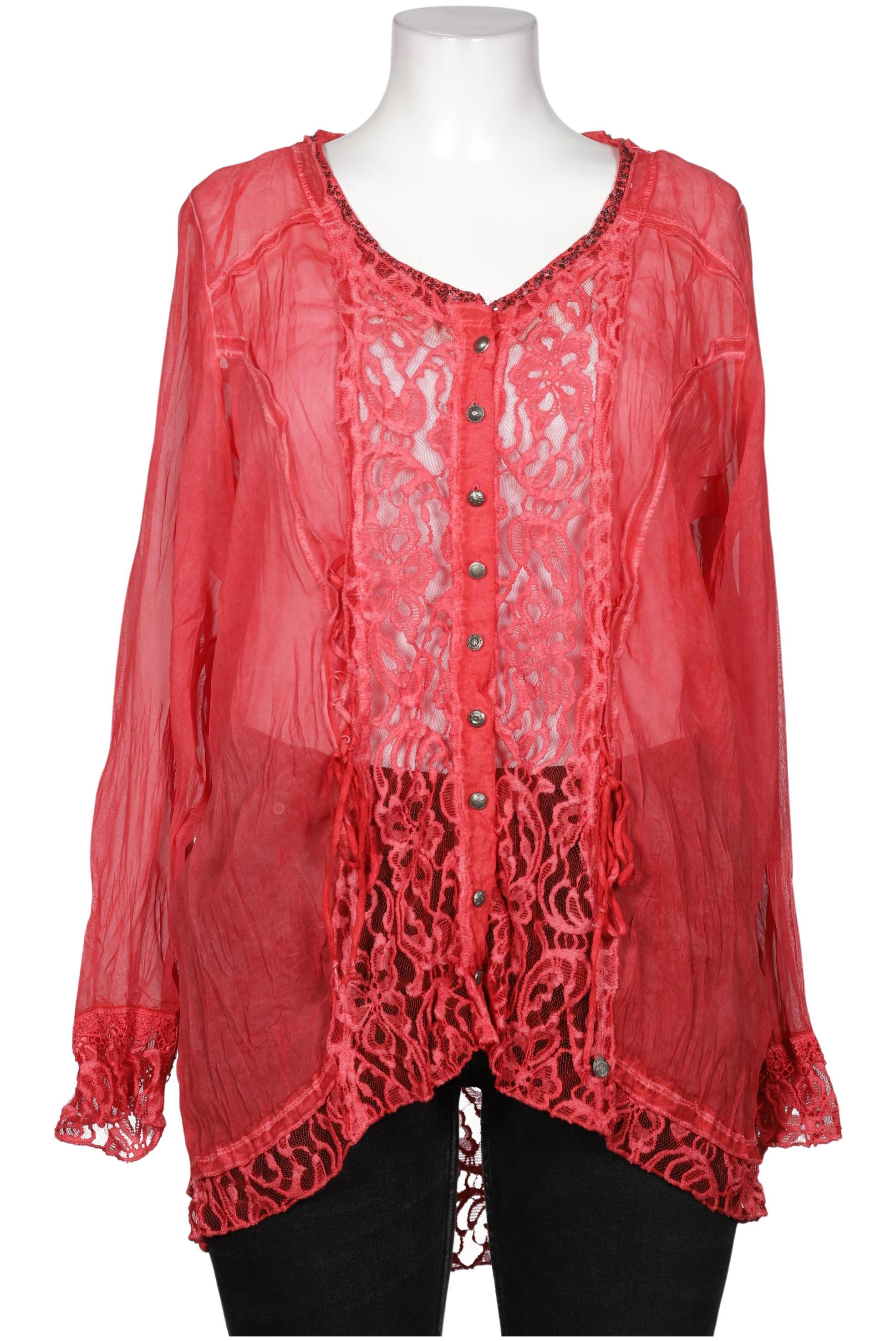 

tredy Damen Bluse, rot, Gr. 44