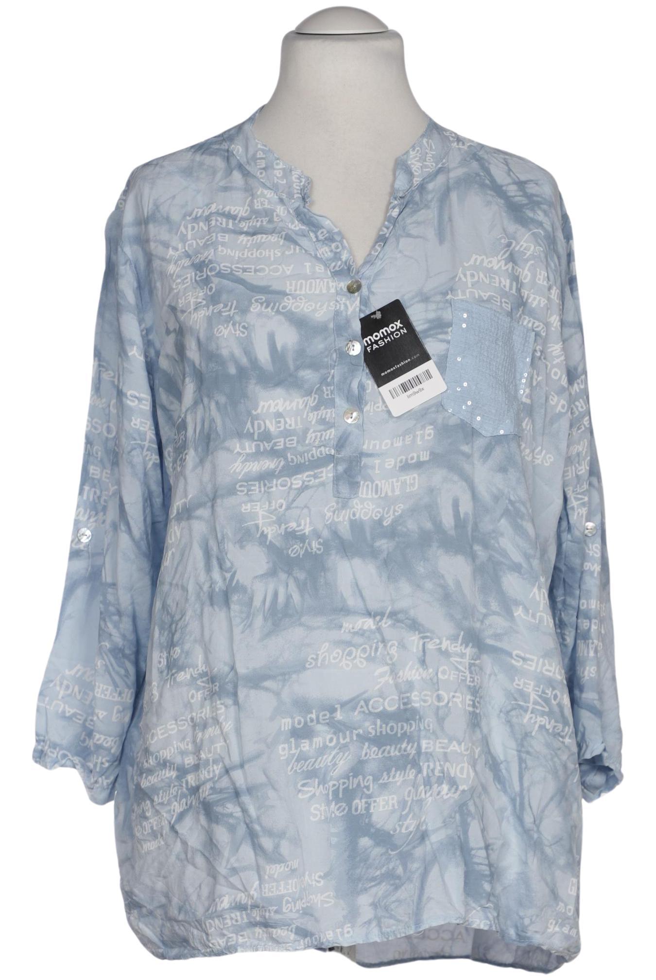 

tredy Damen Bluse, hellblau, Gr. 52